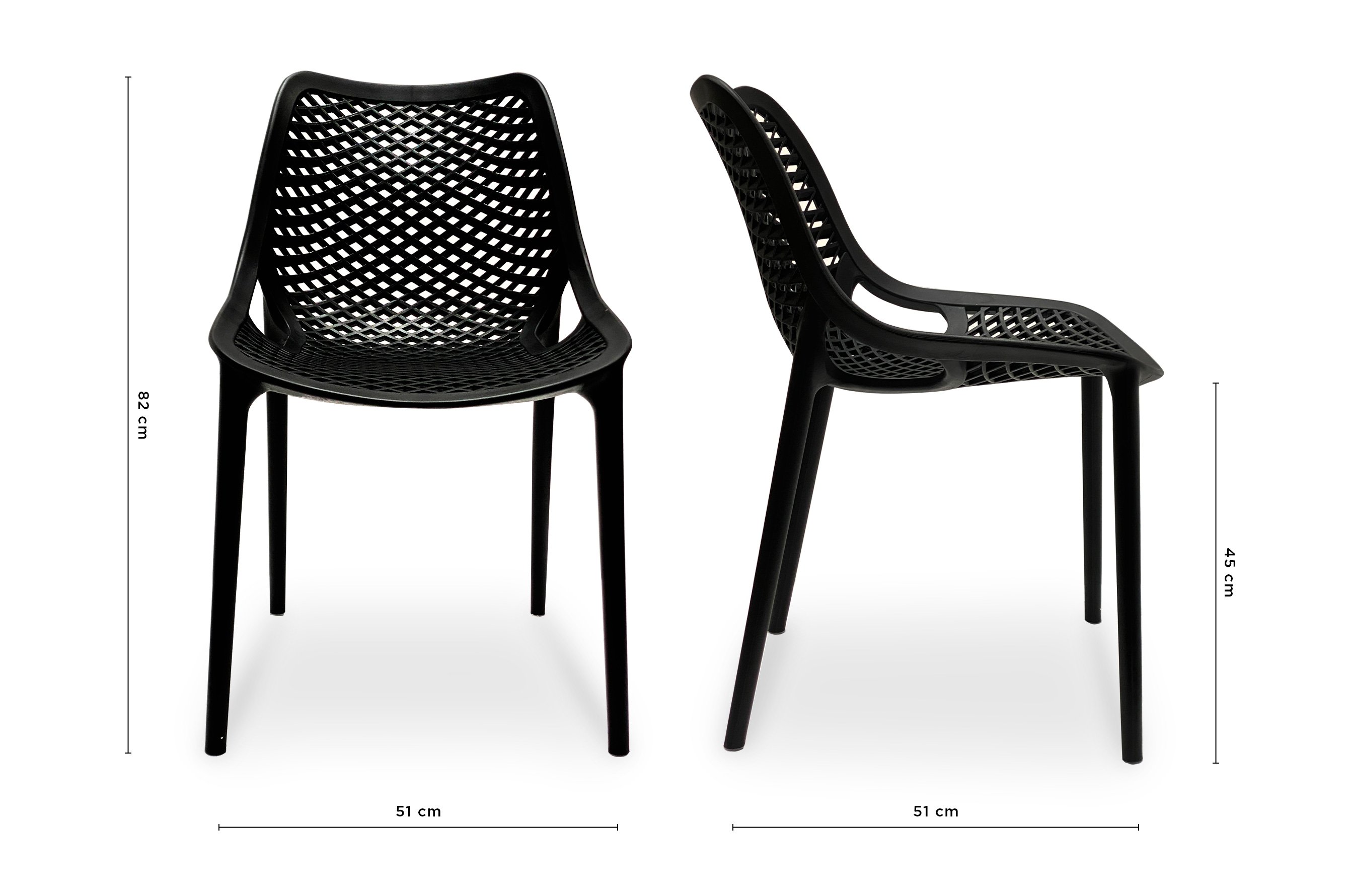 Soprano Chair – Black 6