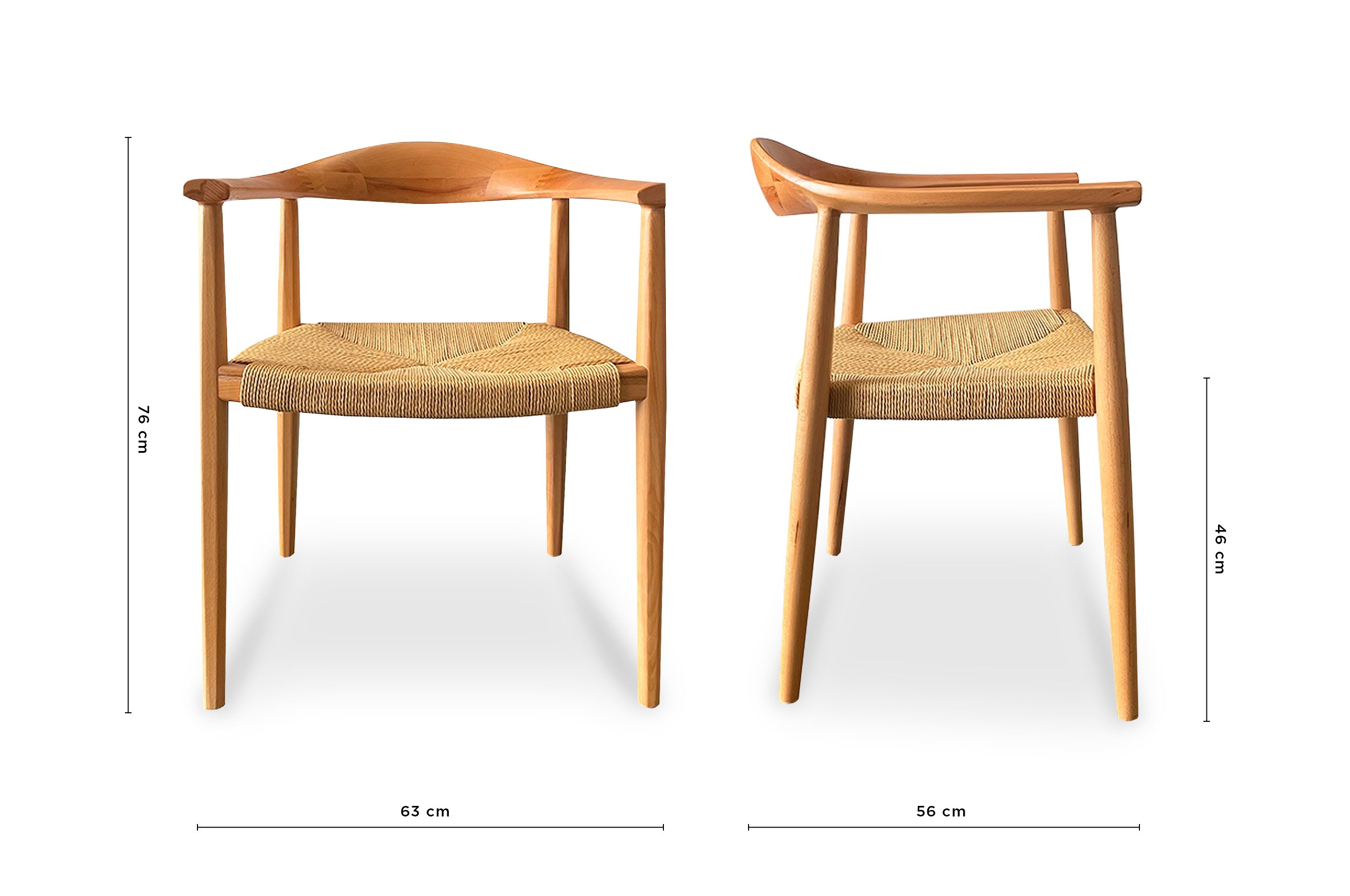 Nordic Oslo Chair – Natural 5