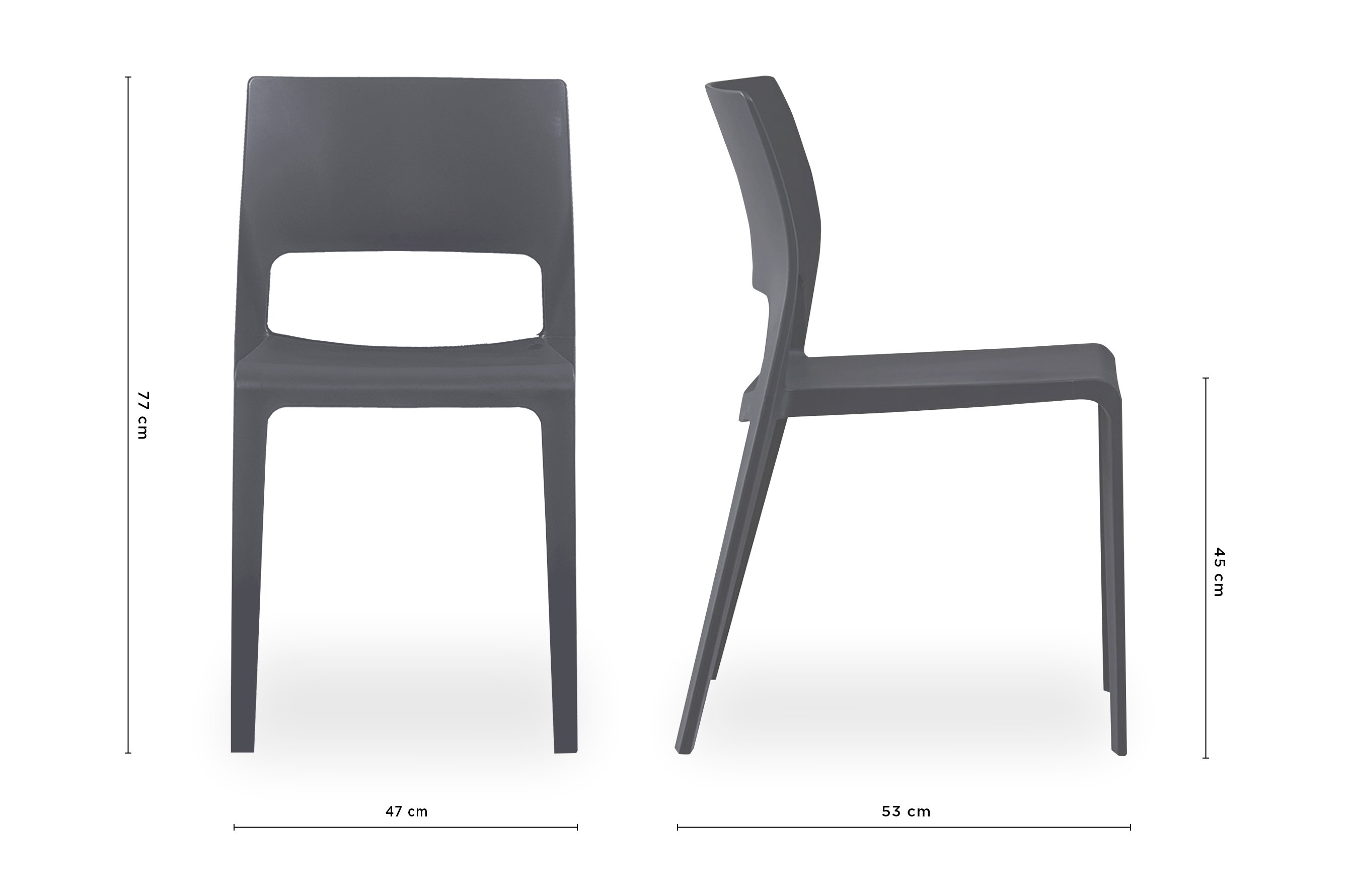 Lyric Chair – Charcoal 6