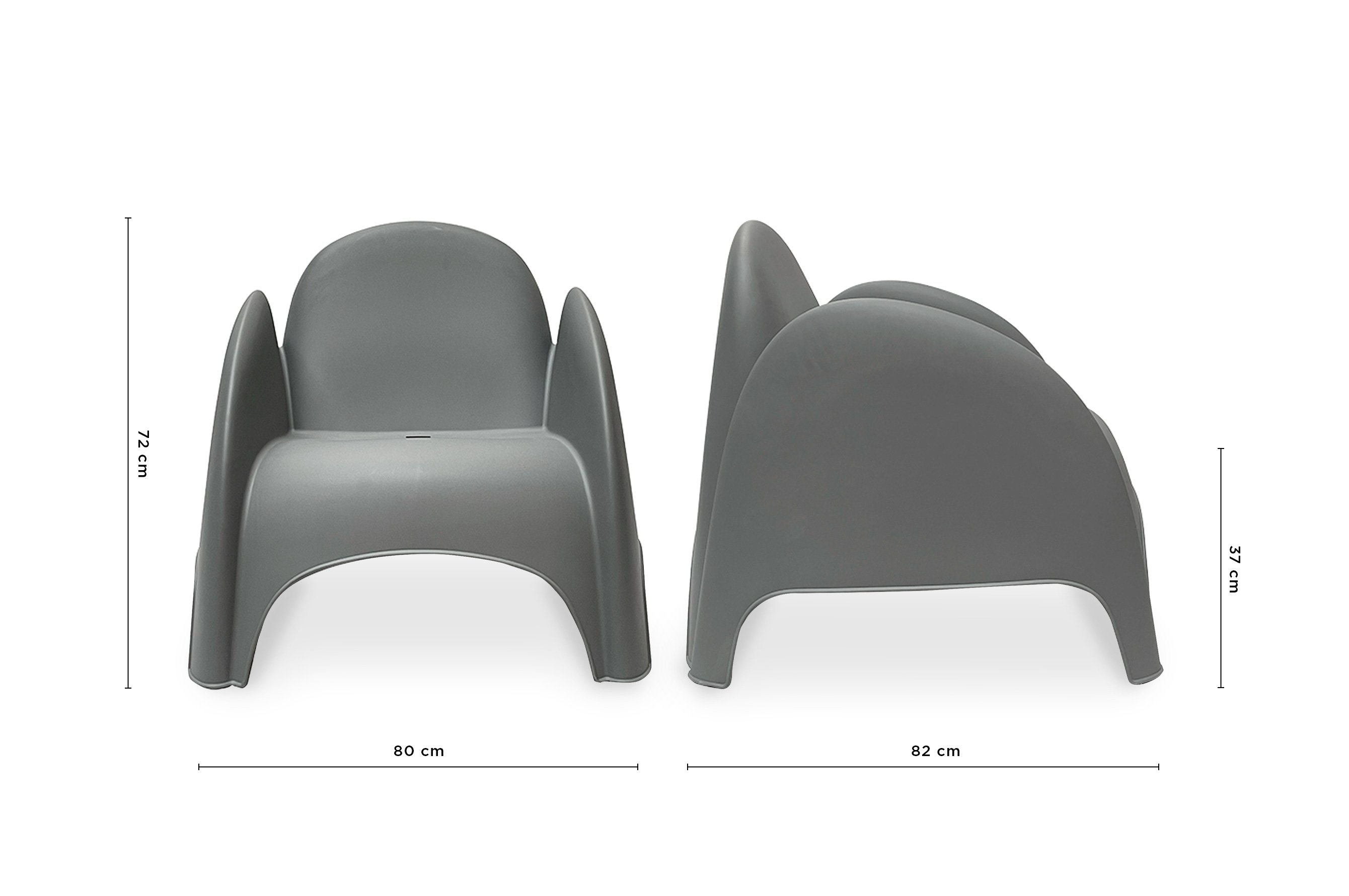 Elfi Chair – Grey 5