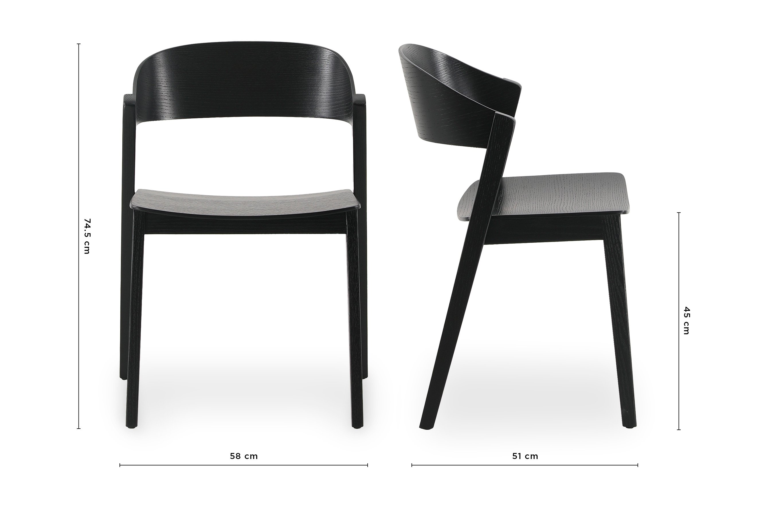 Nordic Vigard Chair – Black 8