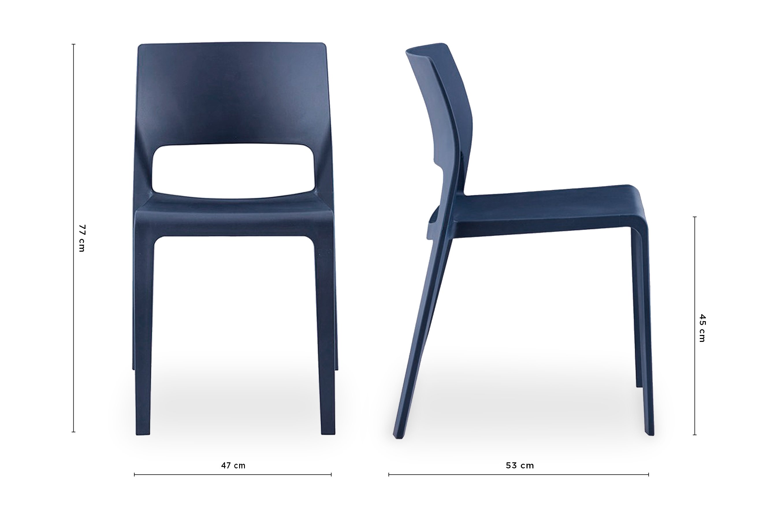 Lyric Chair – Navy 6