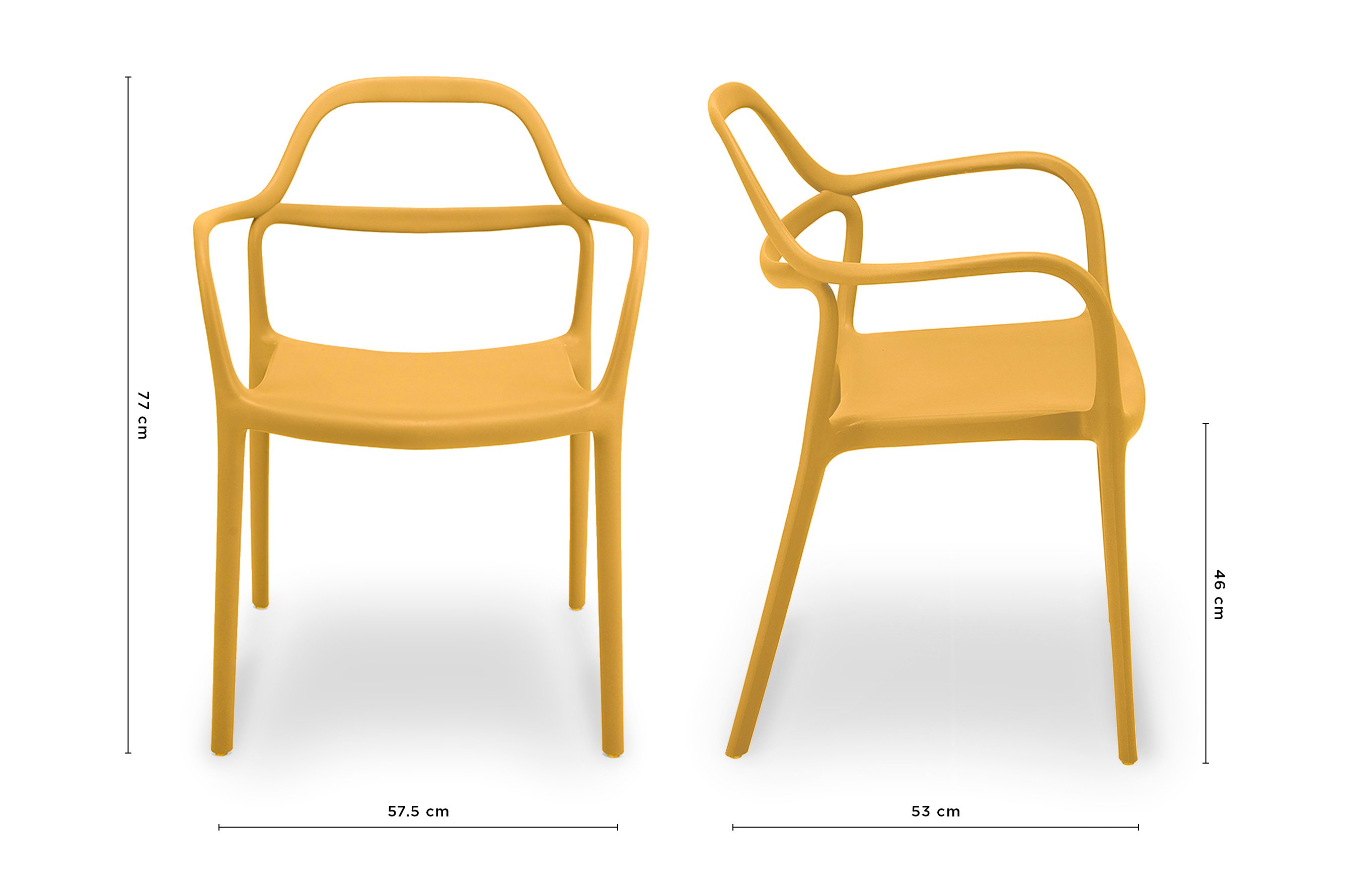 Dali Chair – Mustard 6