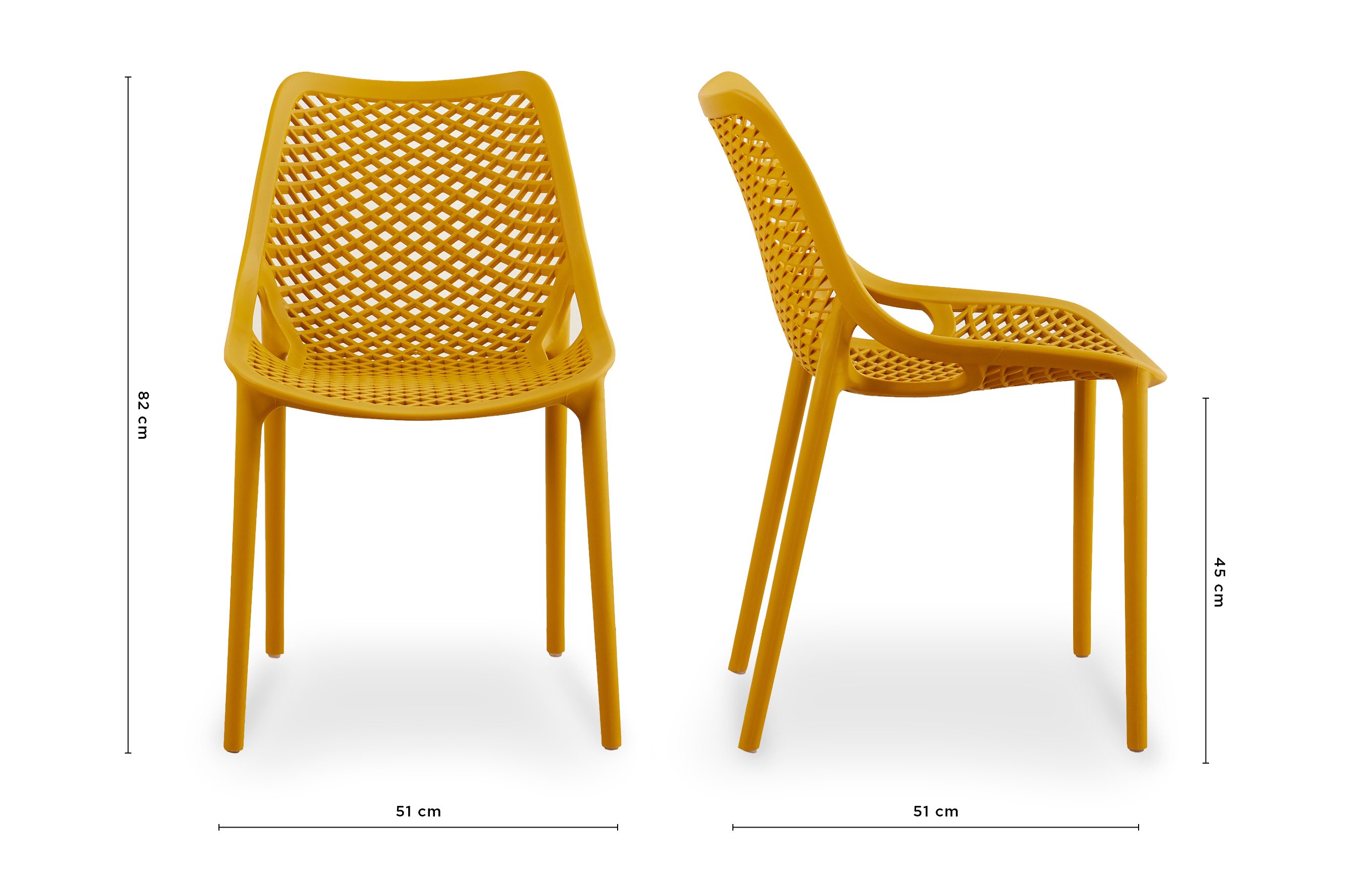 Soprano Chair – Mustard 6