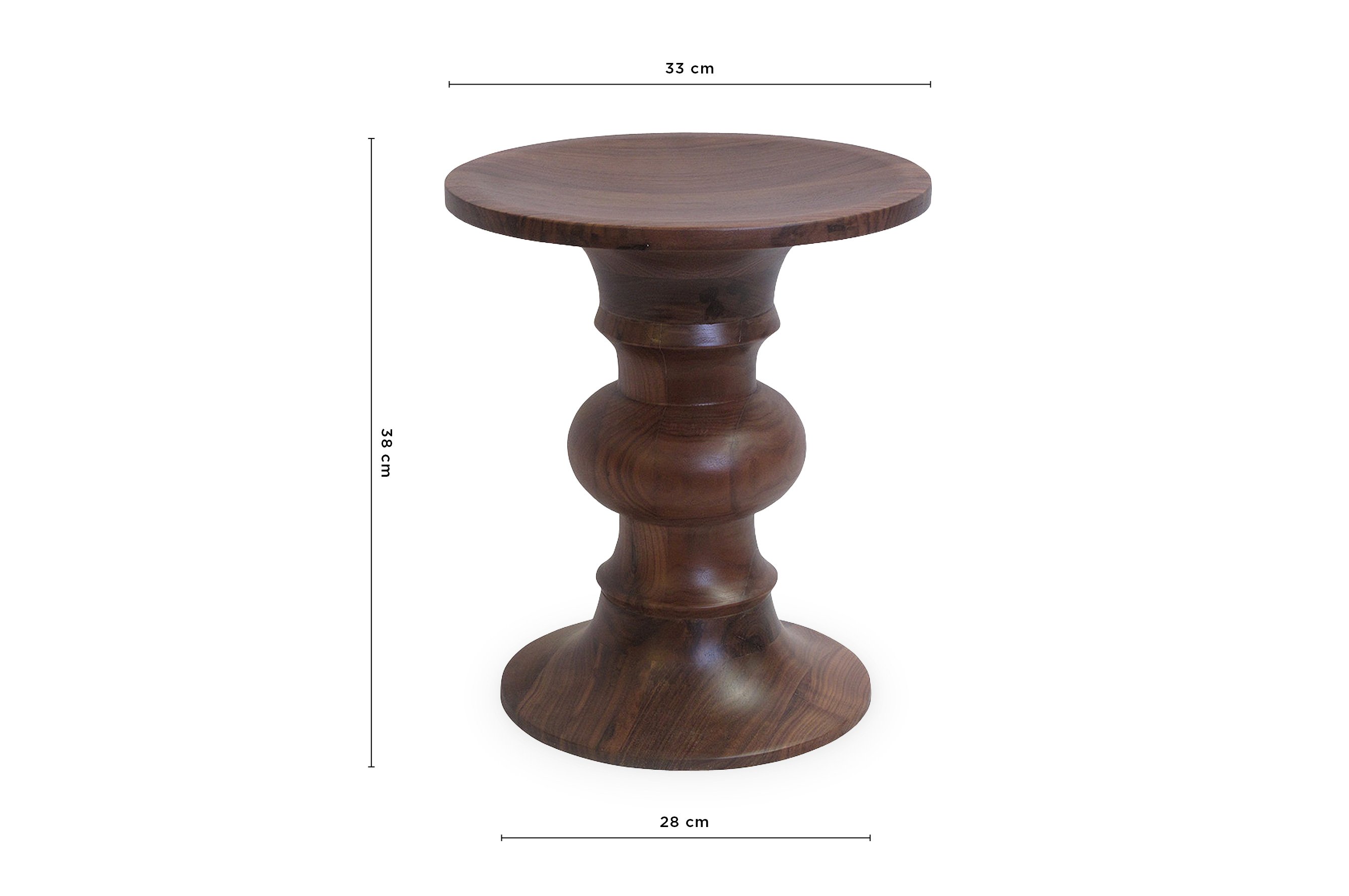 Stool B – Walnut 2