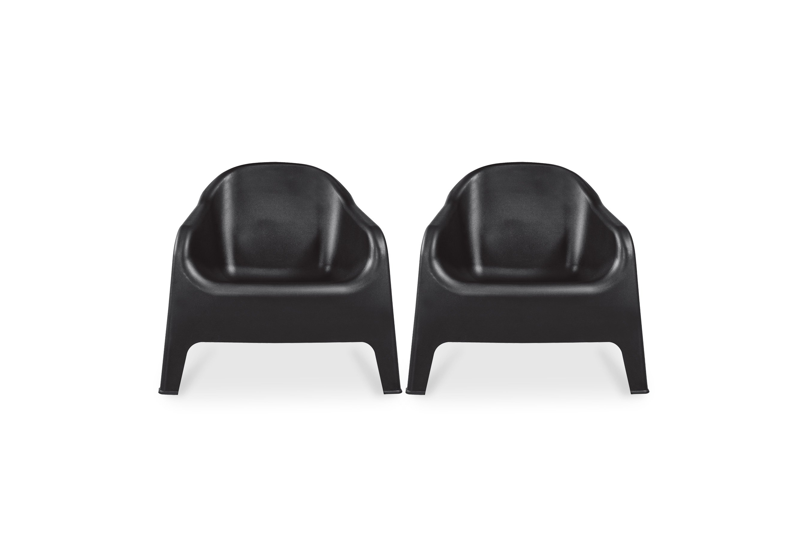 Enzo Chair – Black – Set of 2 1