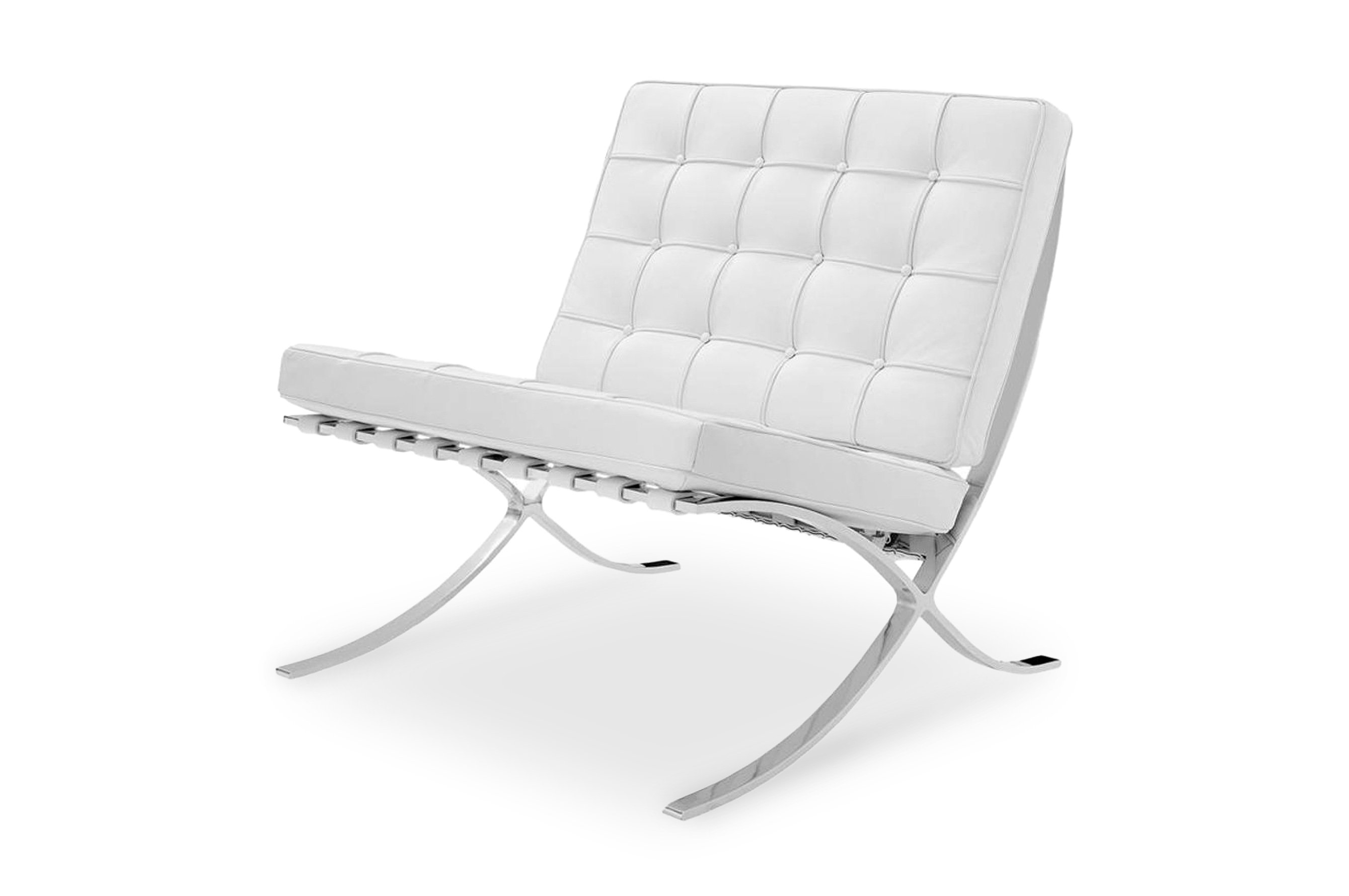 Replica Barcelona Chair – White 2