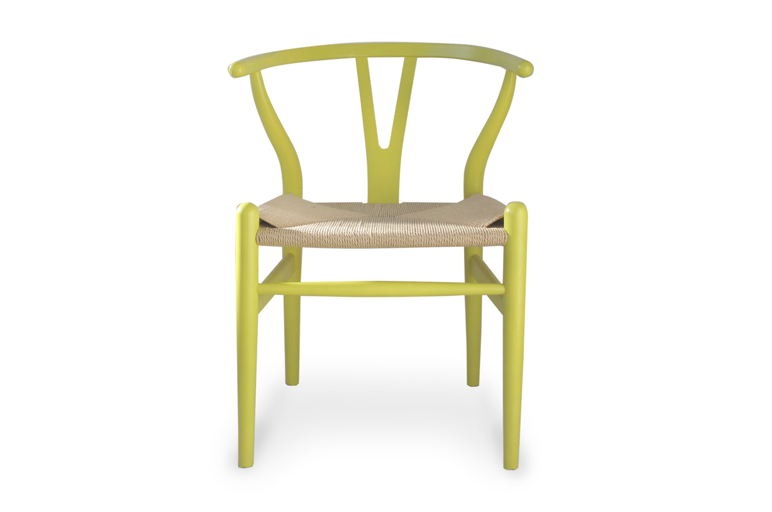 Nordic Y Back Dining Chair – Yellow 1