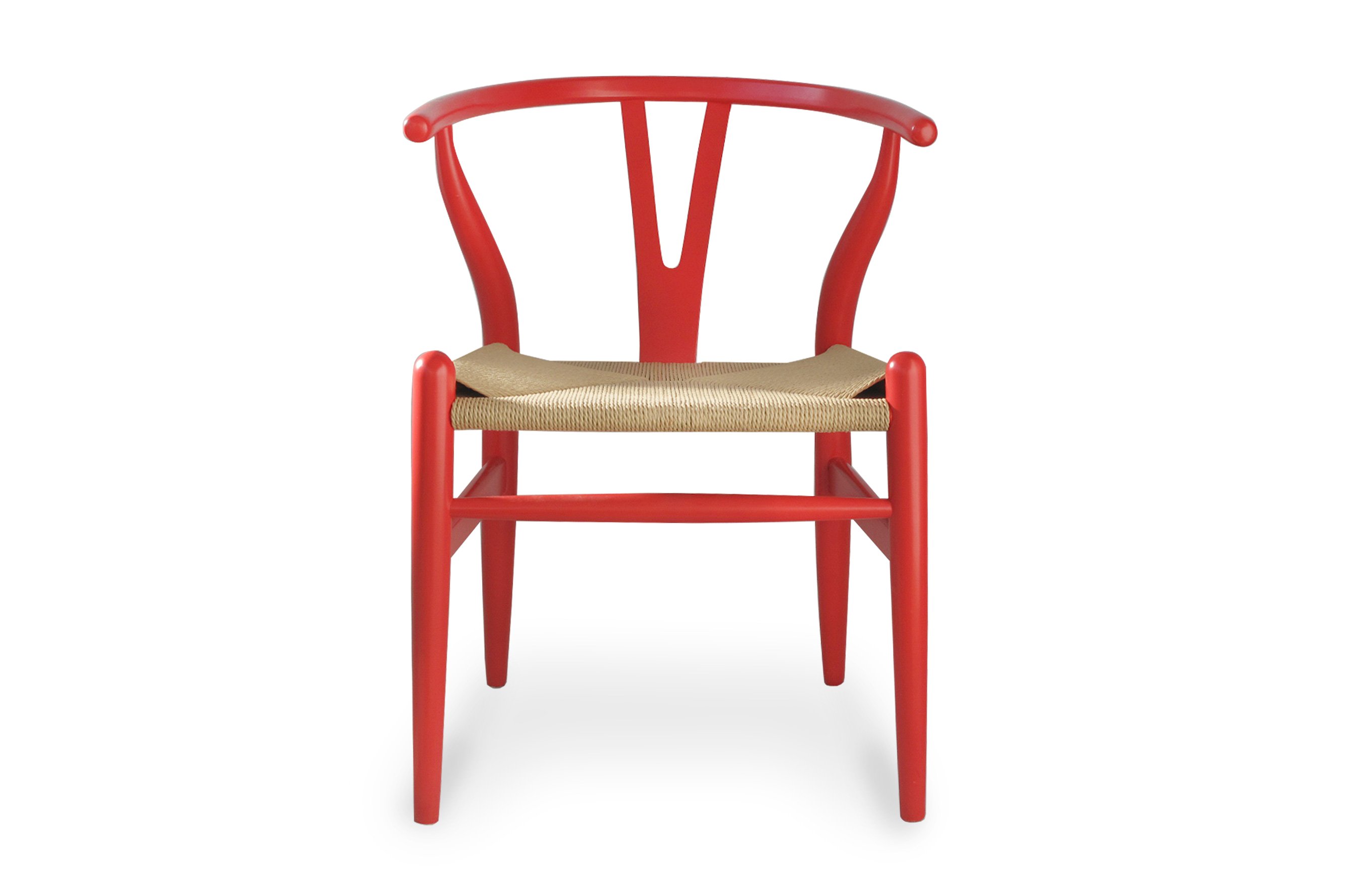 Nordic Y Back Dining Chair – Red 1