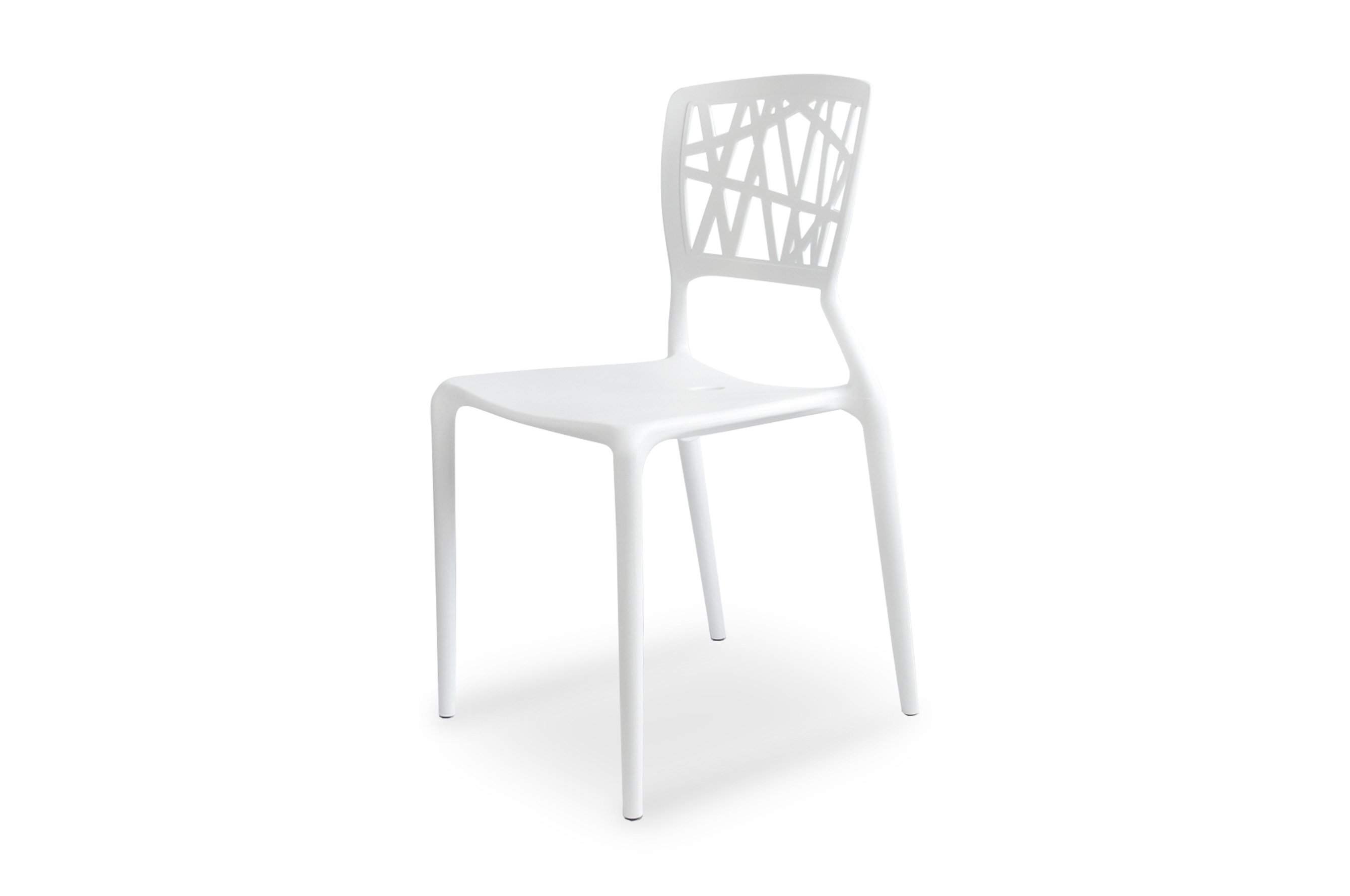 Kriss Kross Chair – White 2
