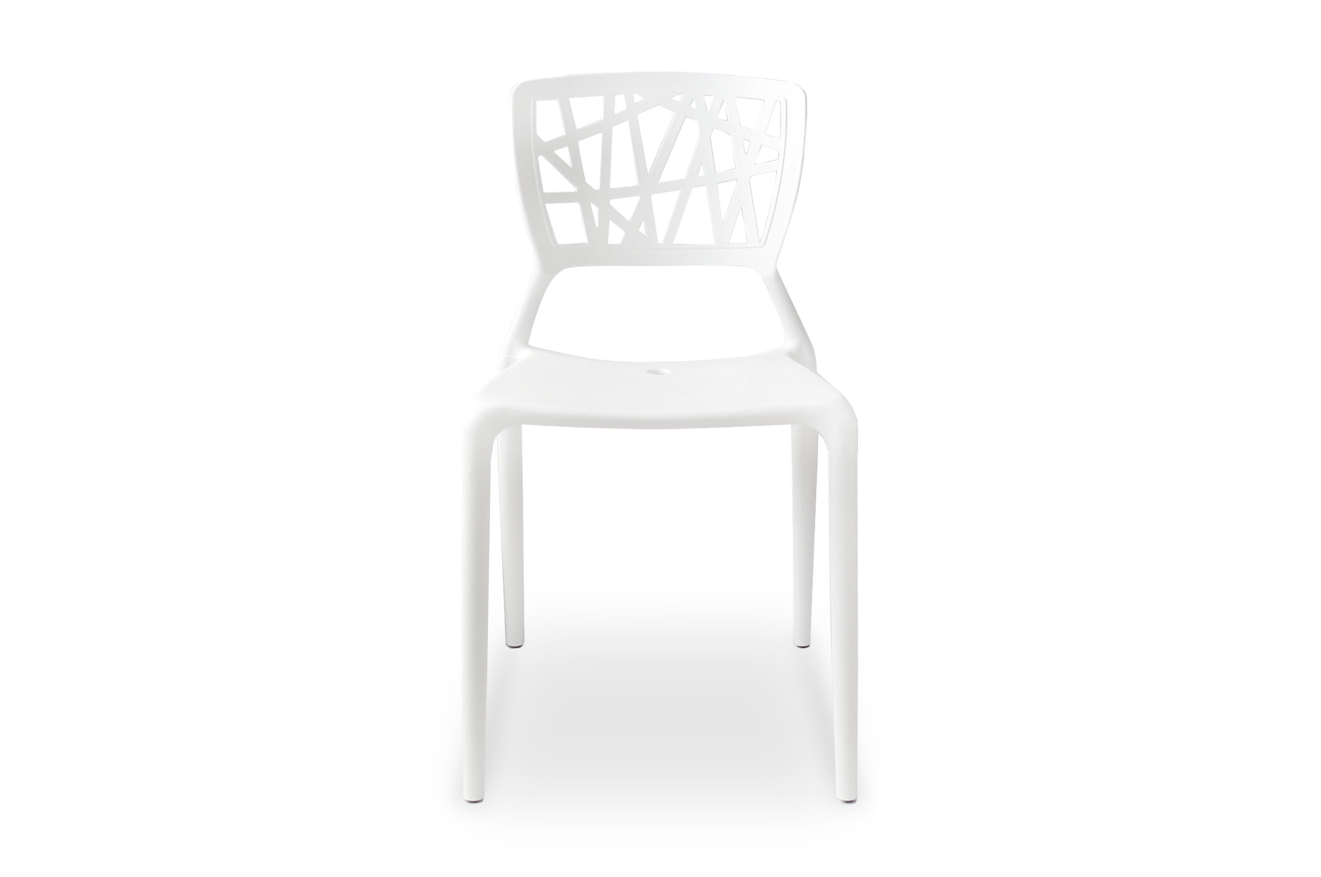 Kriss Kross Chair – White 1