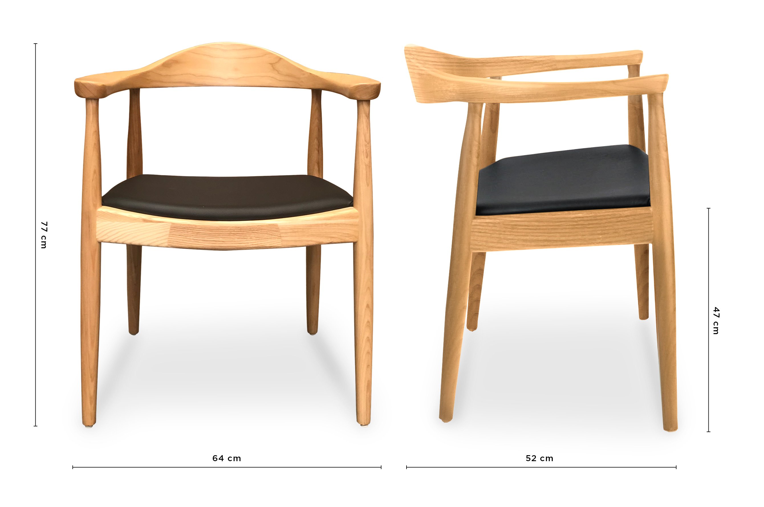 Nordic Hoop Chair – Natural 5