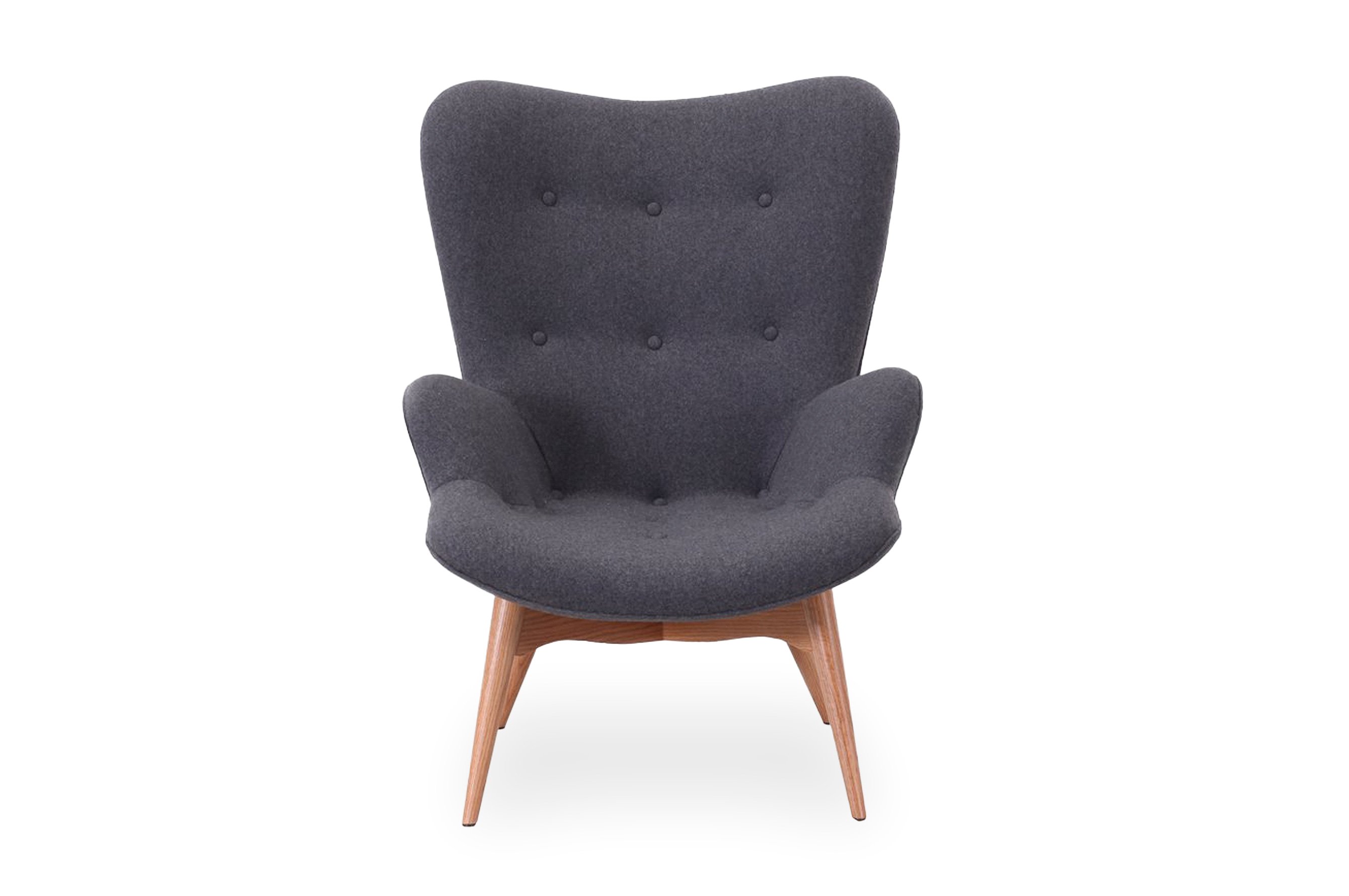 Replica Grant Featherston Contour Chair – Charcoal Grey 1