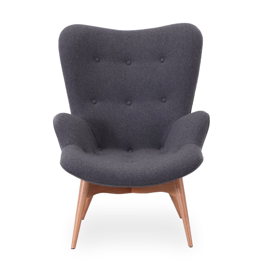Replica Grant Featherston Contour Chair – Charcoal Grey 10
