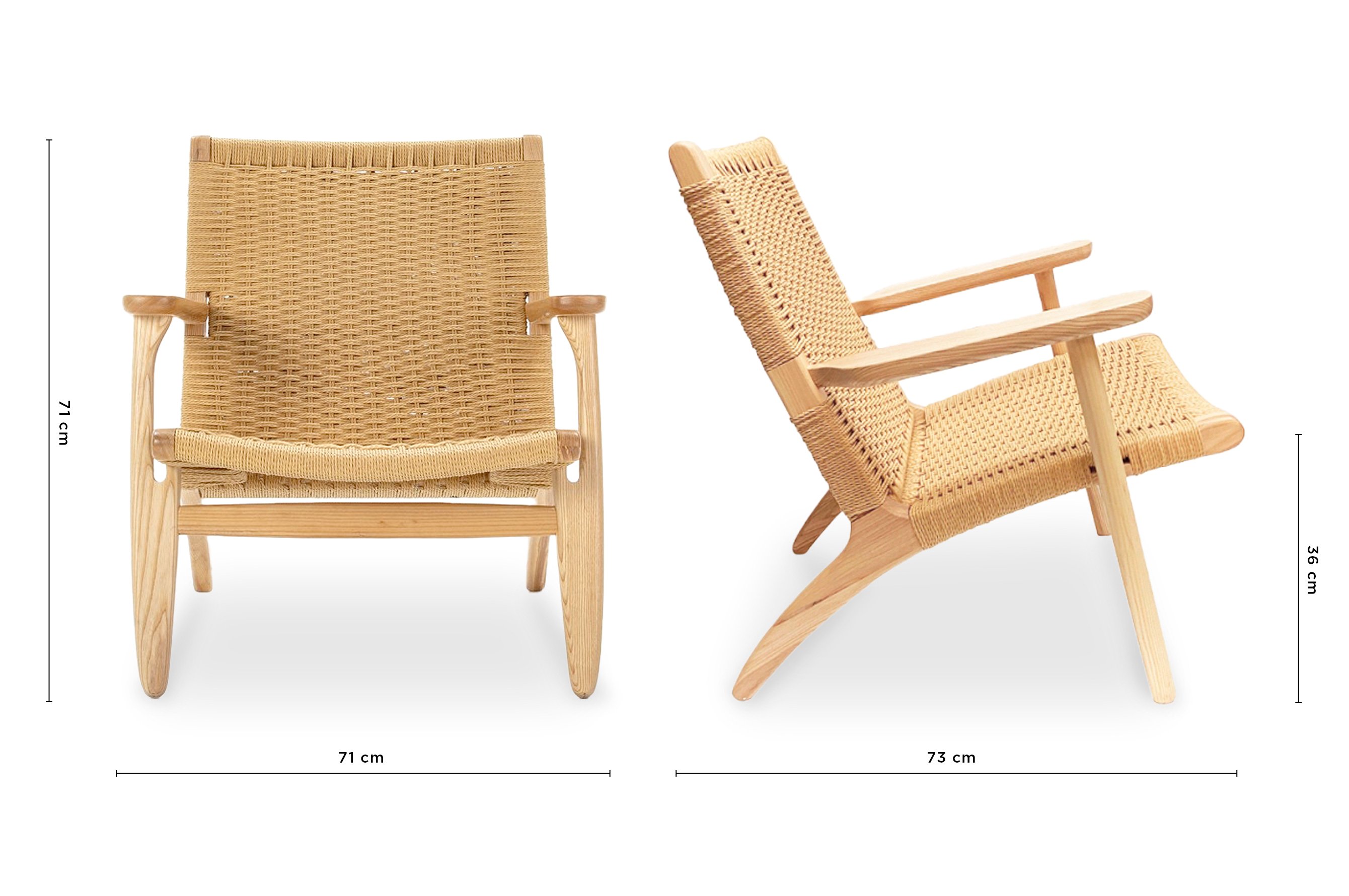 Nordic Woven Lounge Chair 5