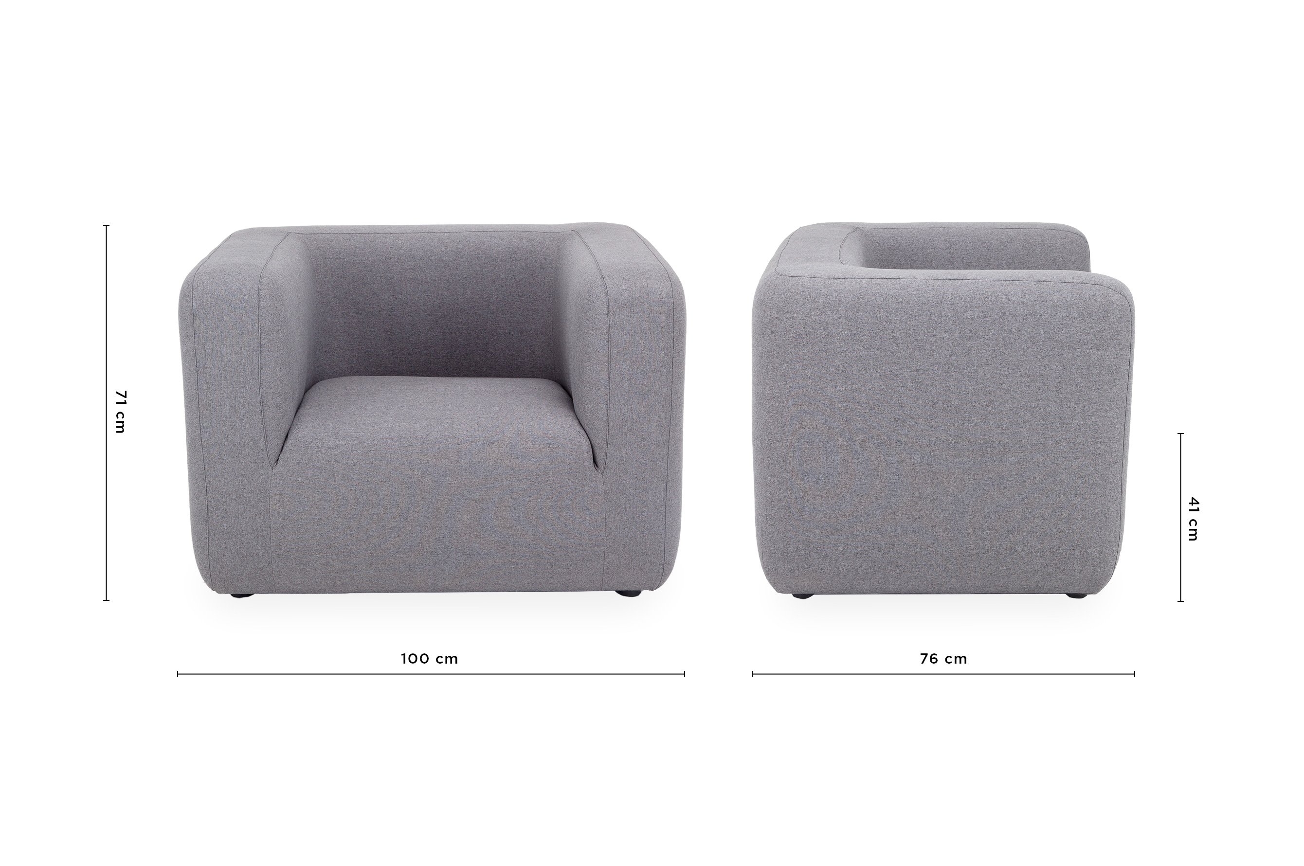 Vento Chair – Light Grey 5