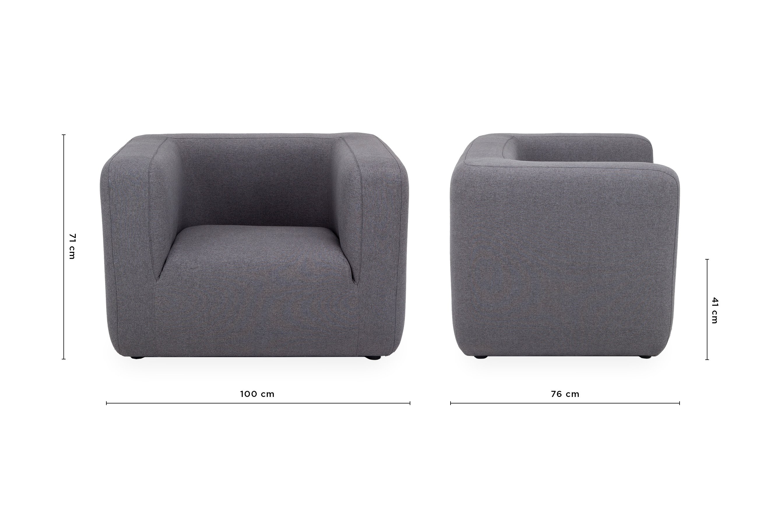 Vento Chair – Dark Grey 5