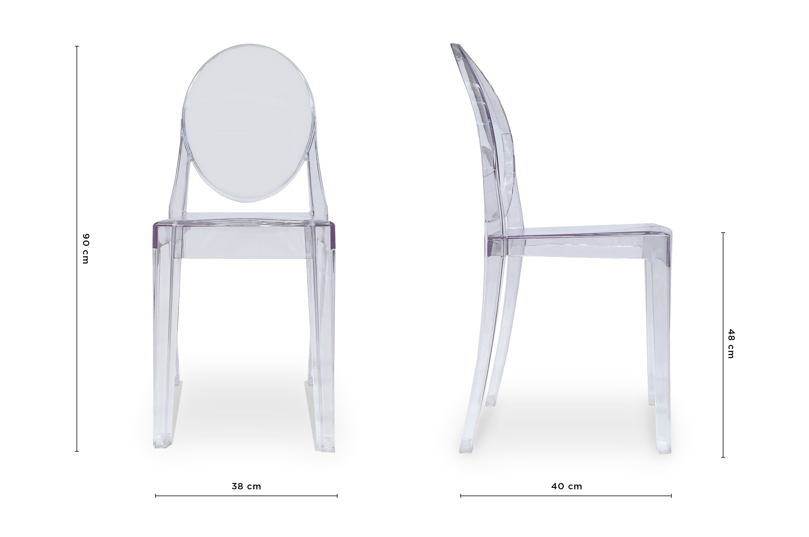 Casper Chair Transparent 4