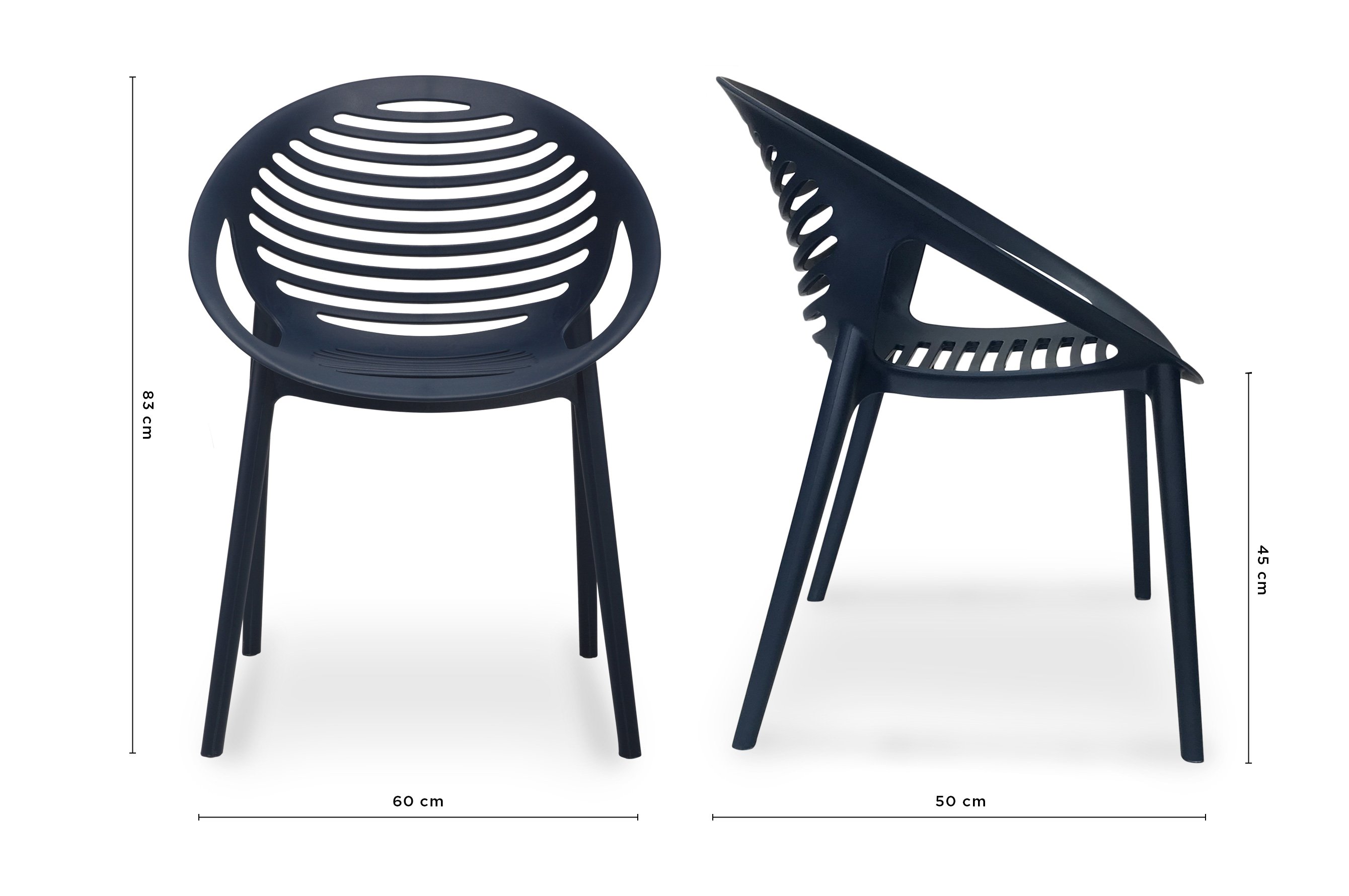 TIG Chair by Claudio Bellini – Navy 5