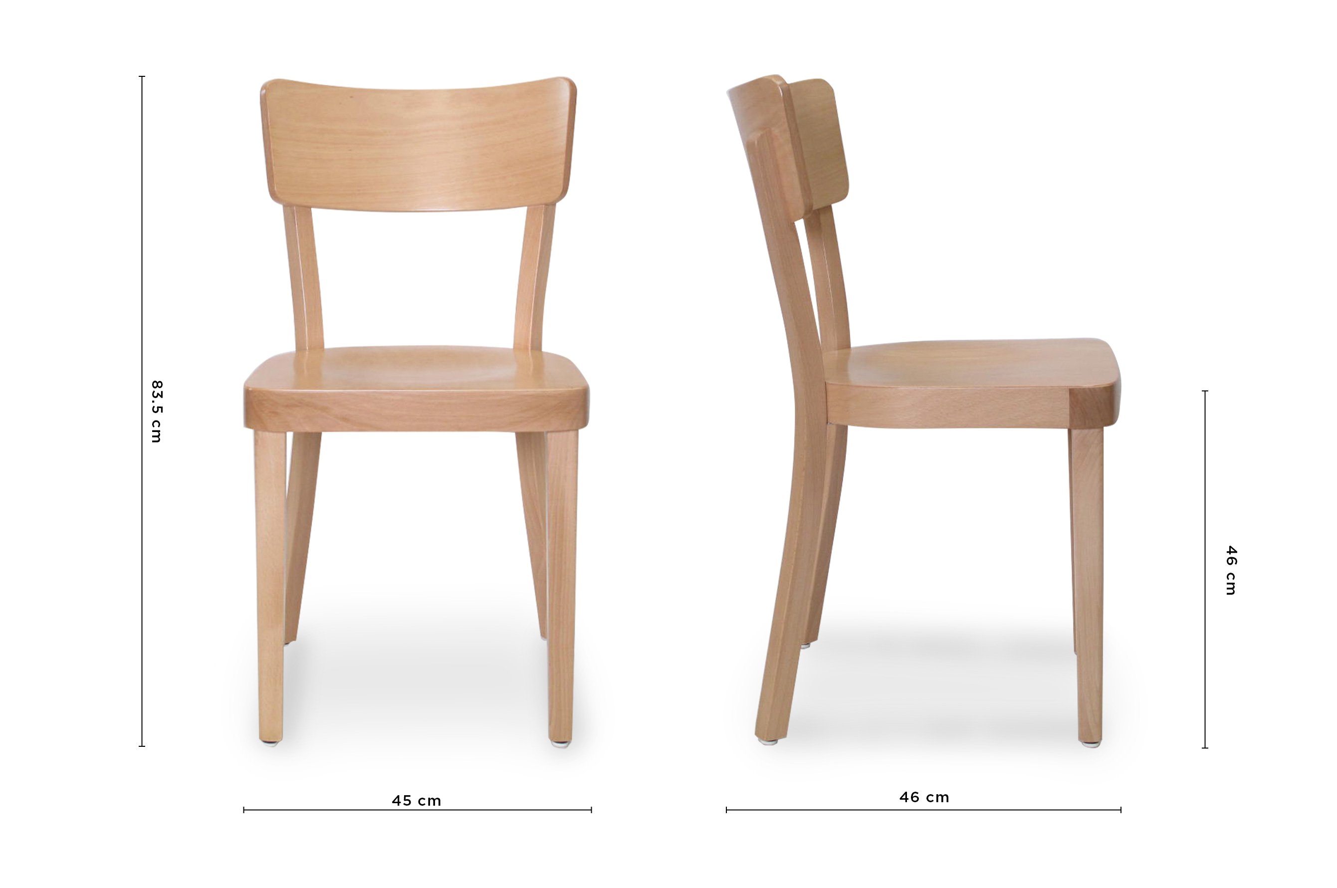 Salzburg Bentwood Chair – Natural 5