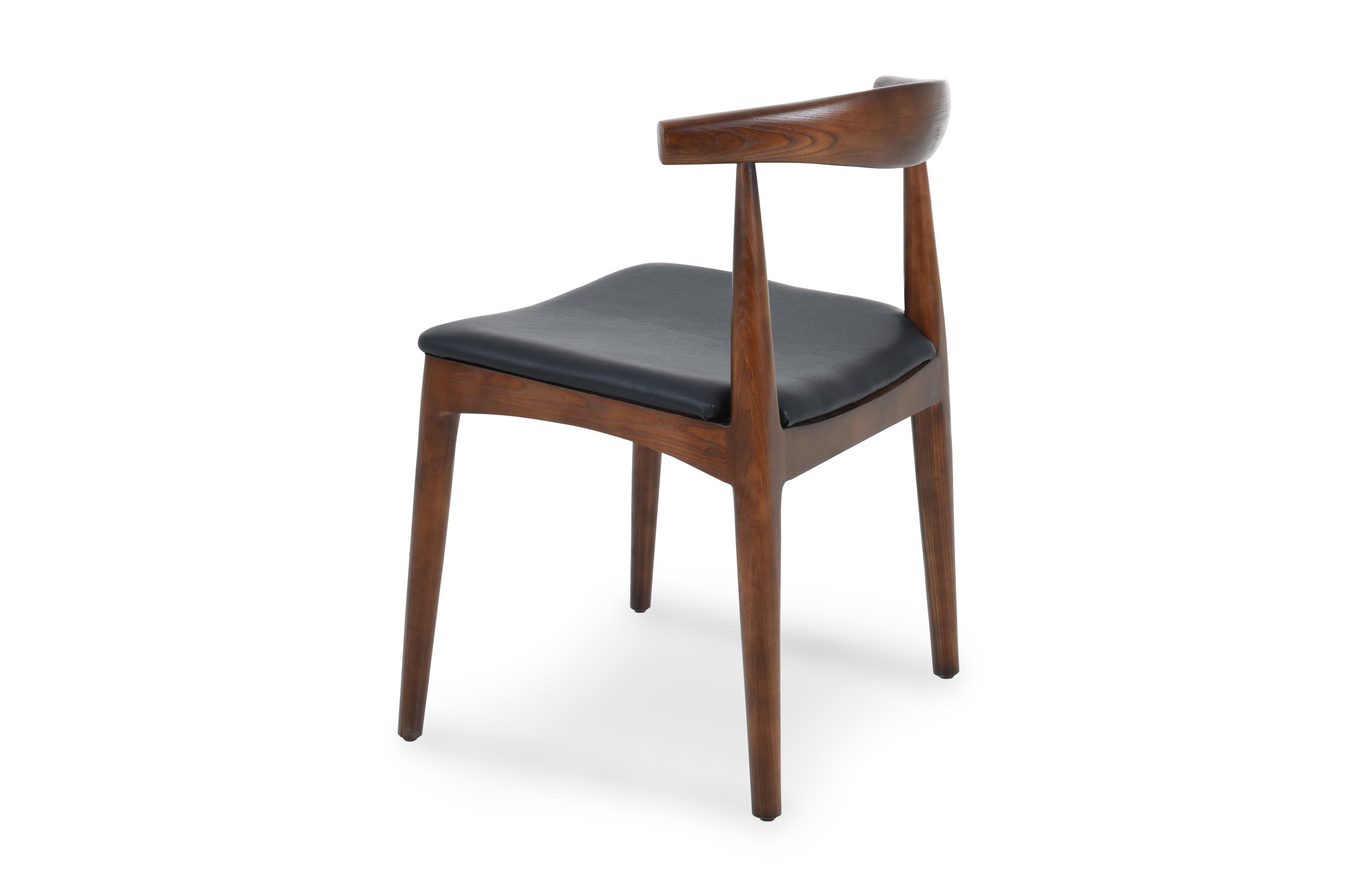 Nordic Elbow Chair – Dark Brown 3