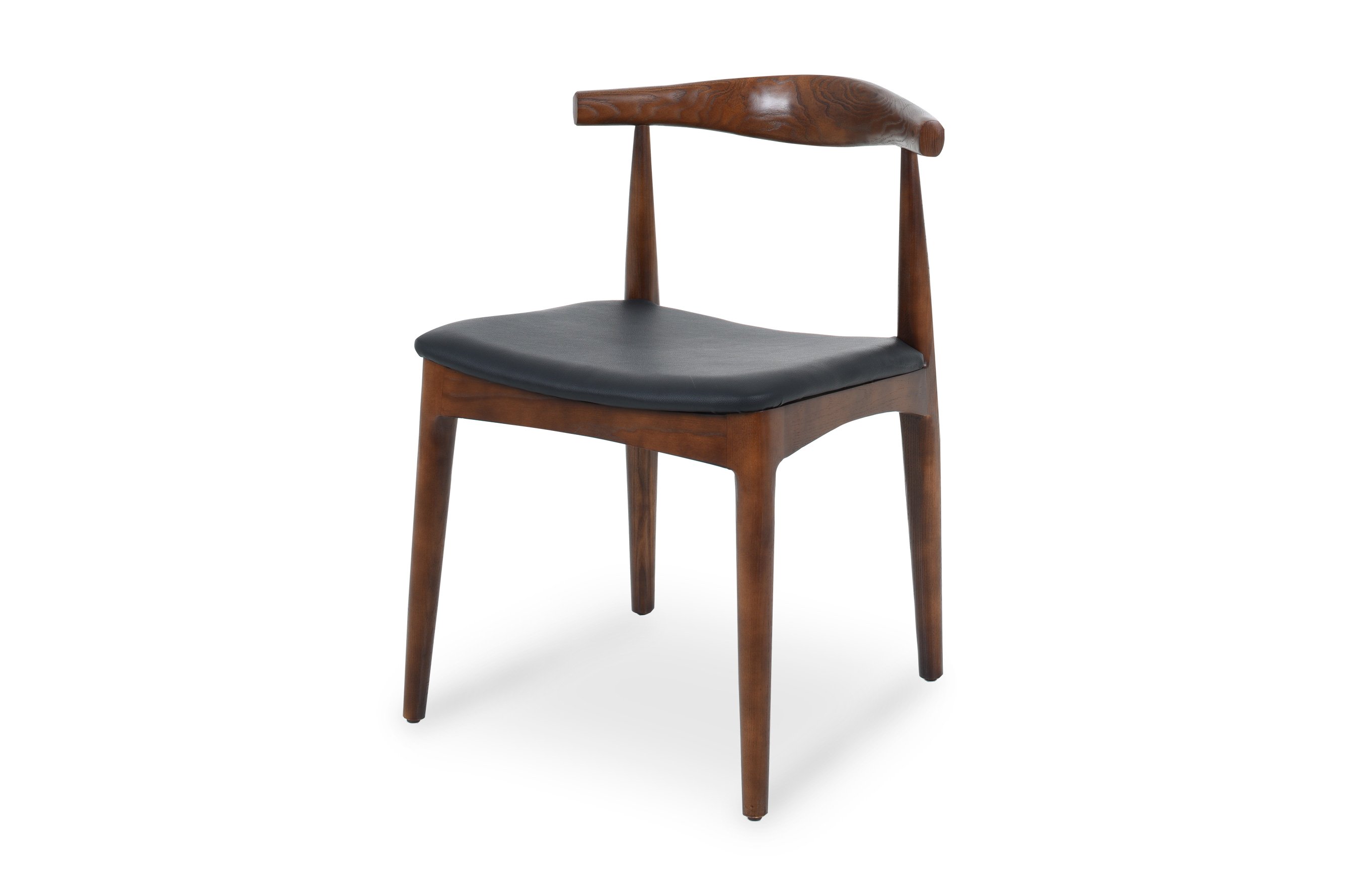 Nordic Elbow Chair – Dark Brown 2