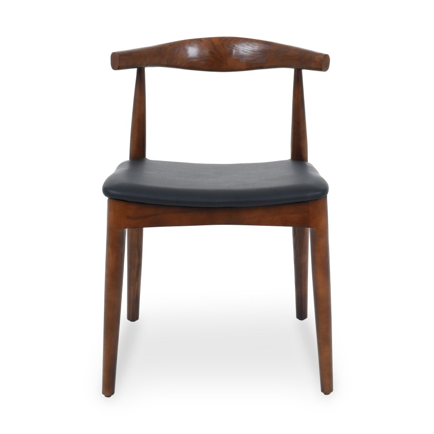 Nordic Elbow Chair – Dark Brown 5