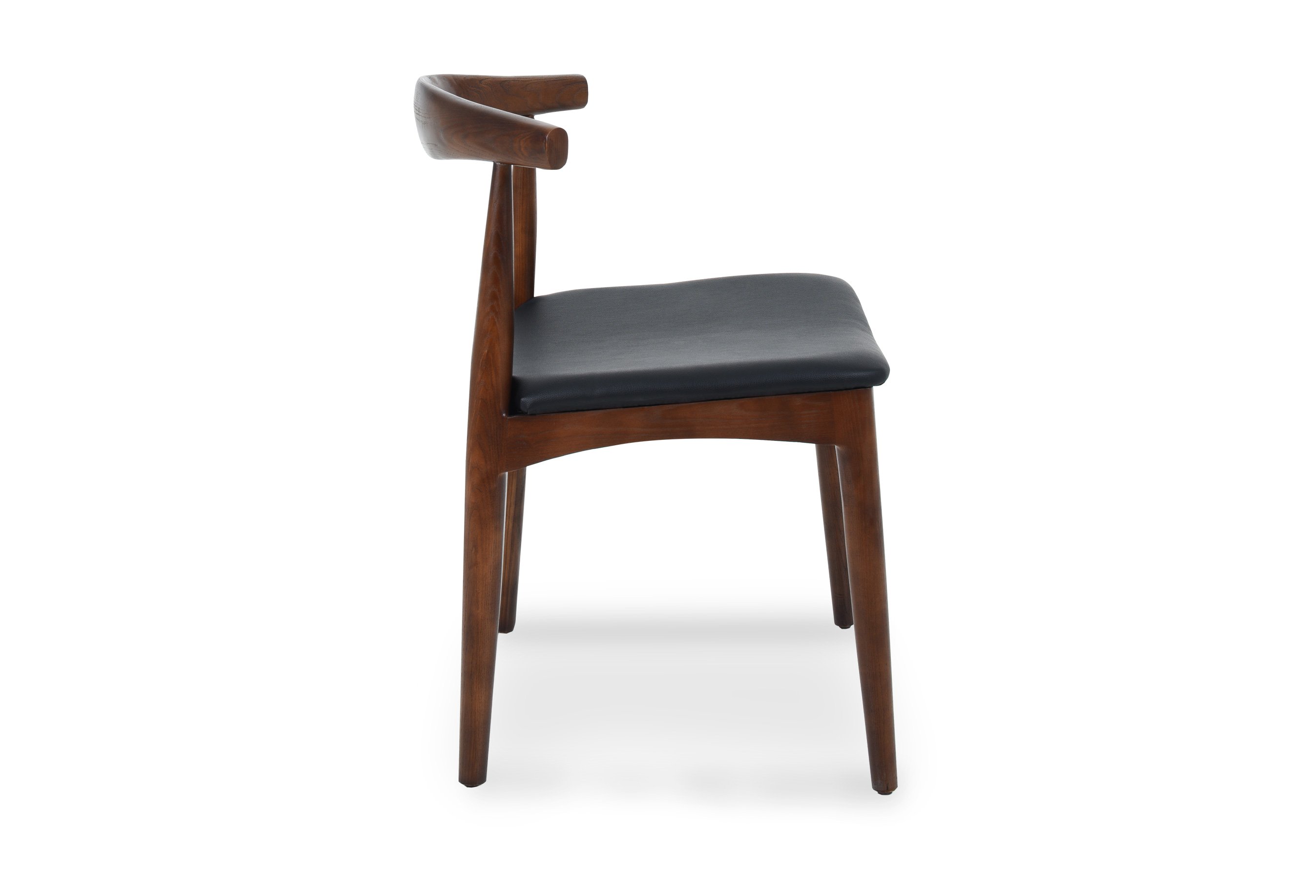 Nordic Elbow Chair – Dark Brown 4