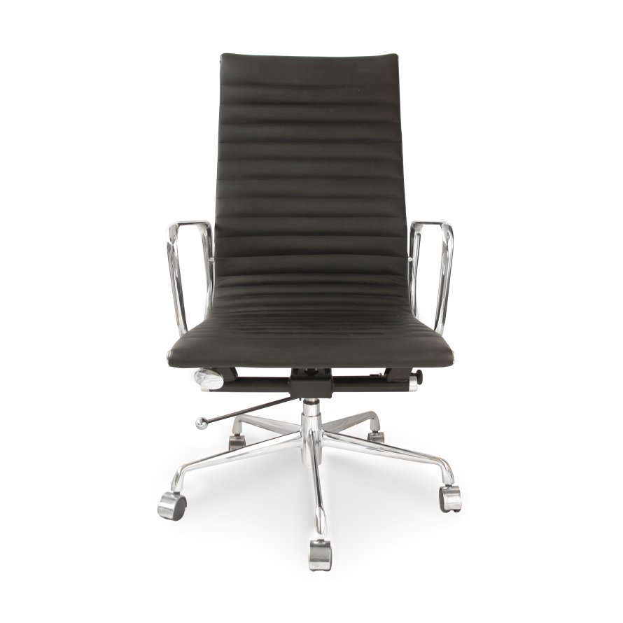 Group Ribbed High Back Office Chair – Black 17