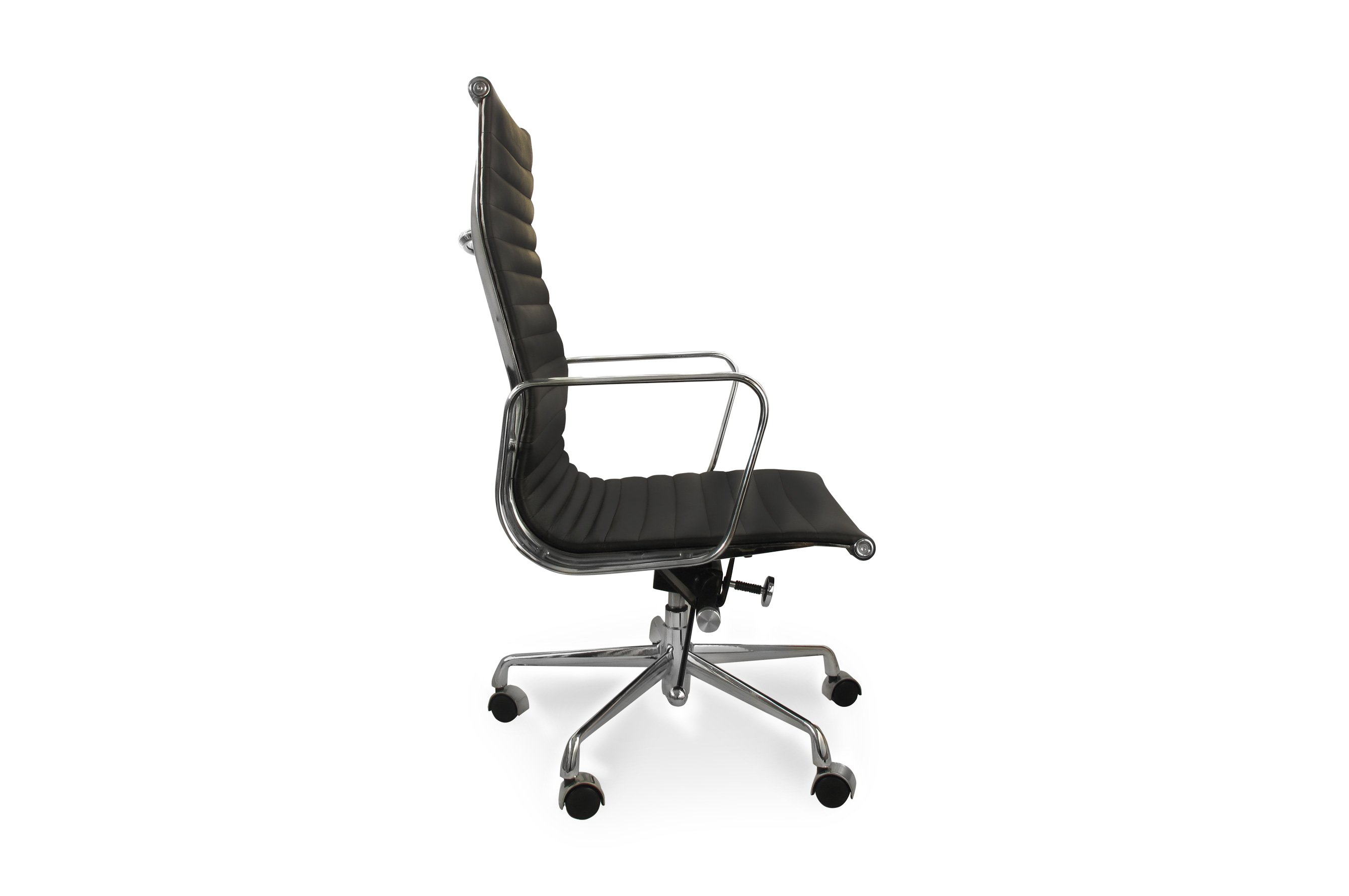 Group Ribbed High Back Office Chair – Black 3