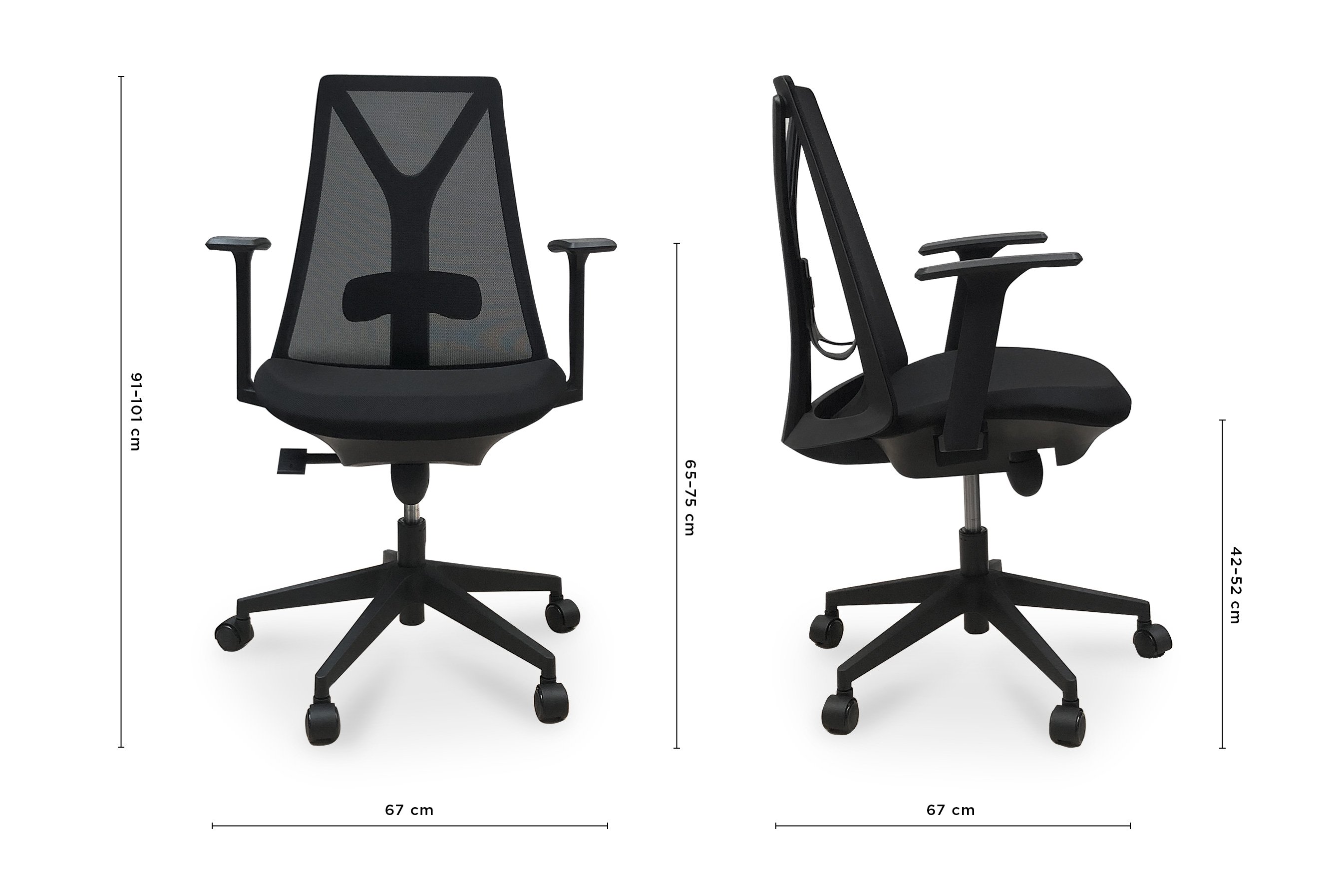 Stratis Office Chair – Black 5