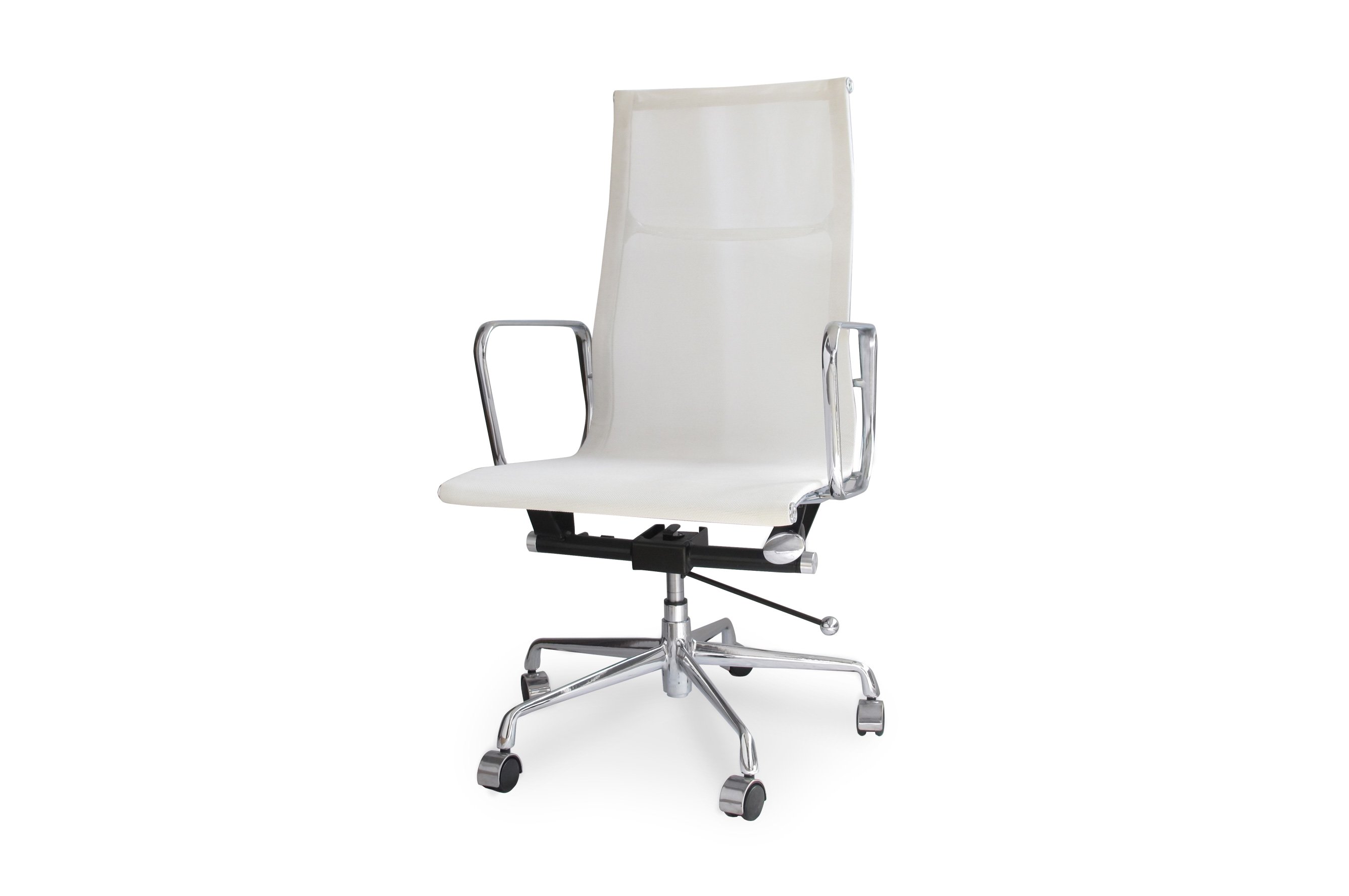Group High Back Mesh Office Chair – White 2