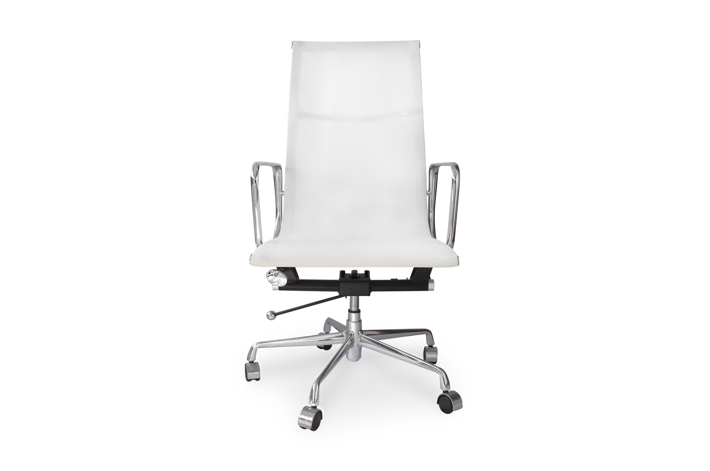 Group High Back Mesh Office Chair – White 1