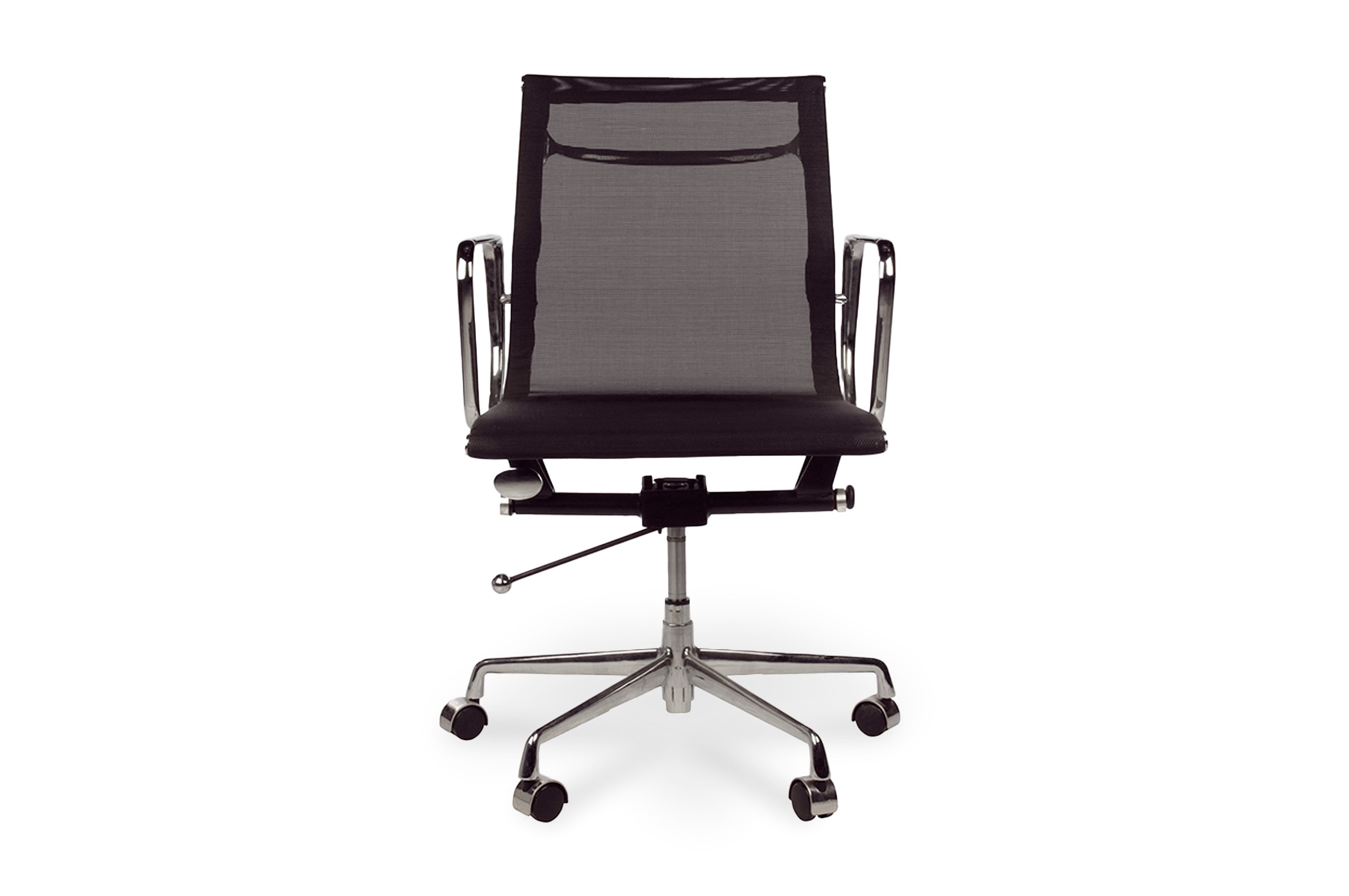 Group Low Back Mesh Office Chair – Black 1