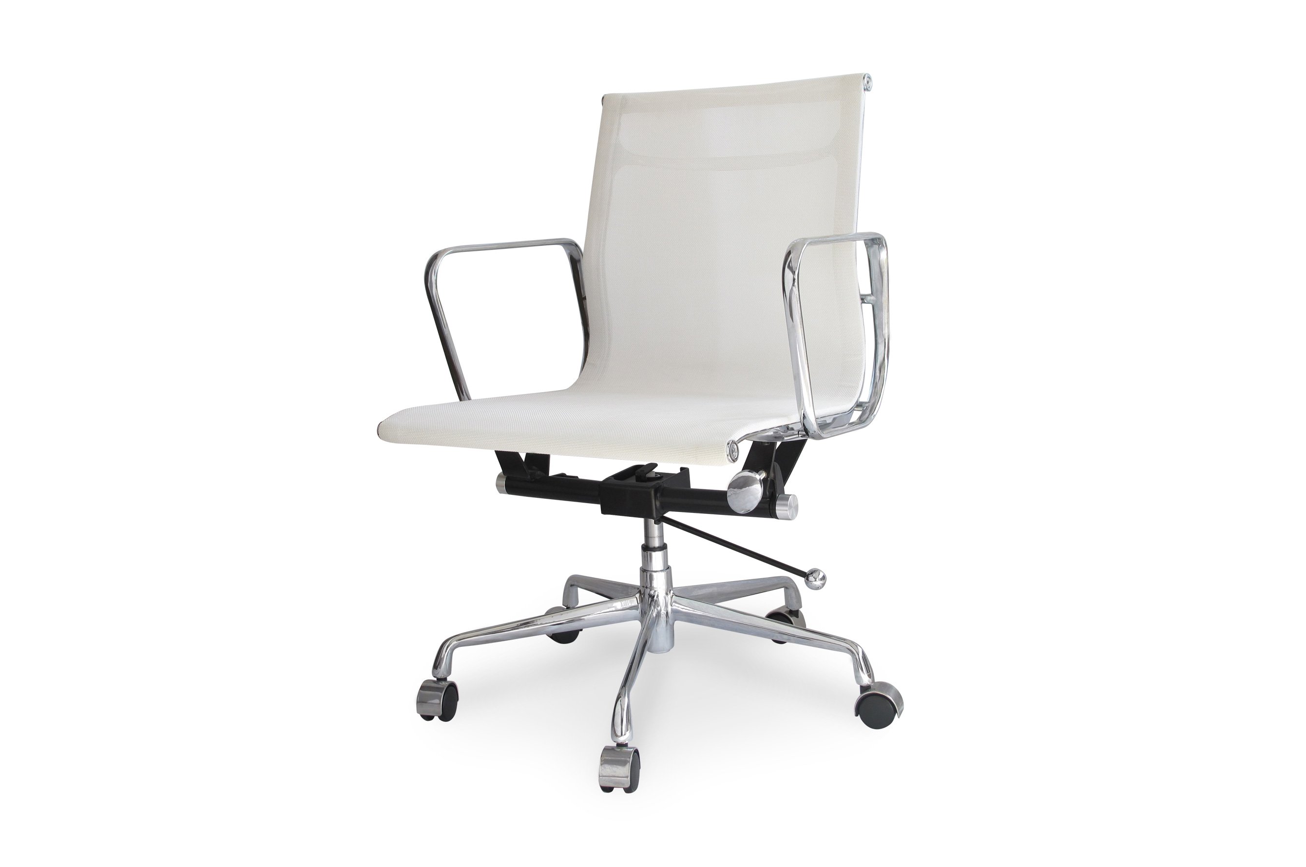 Group Low Back Mesh Office Chair – White 2