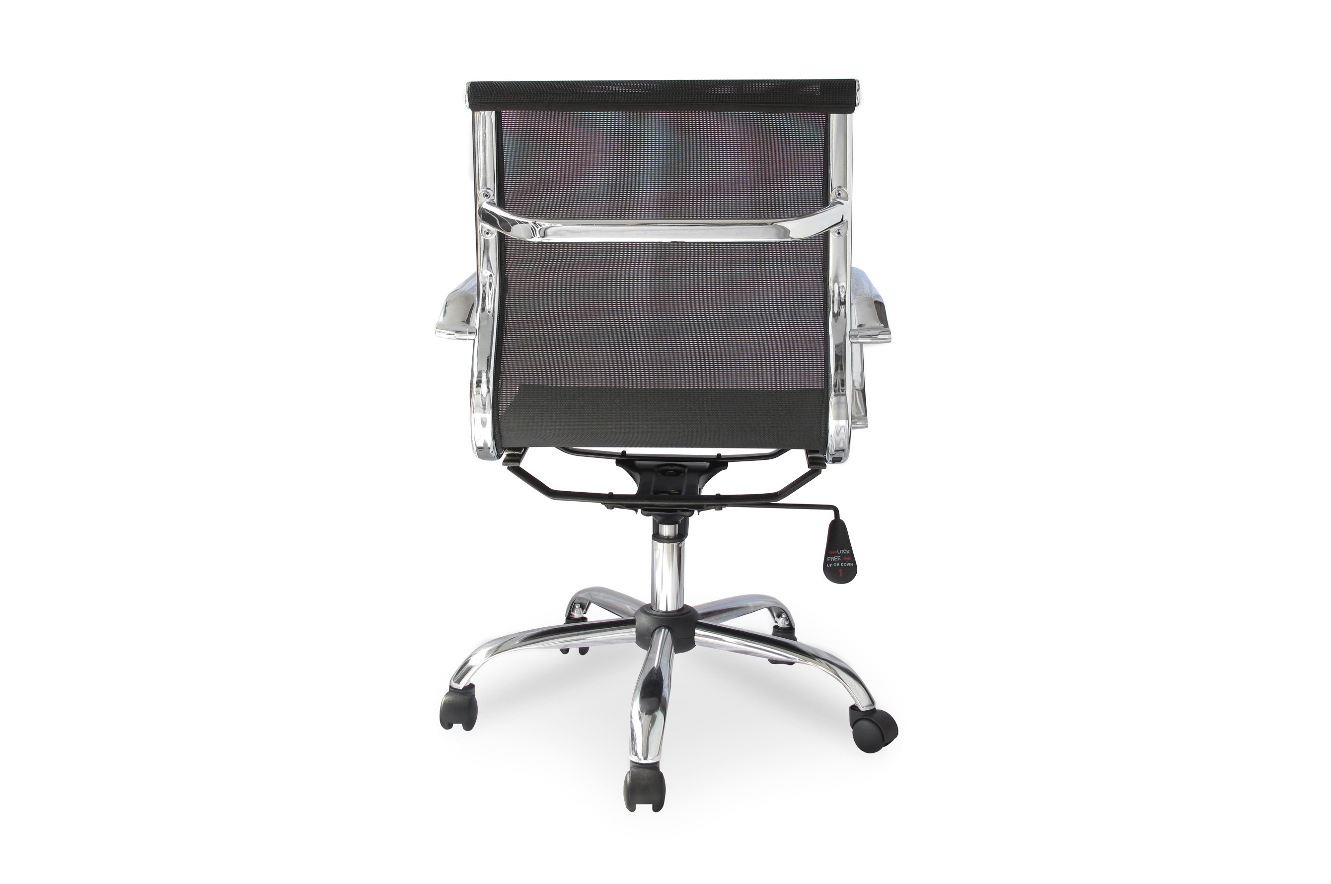 Bureau Low Back Mesh Office Chair – Black 4