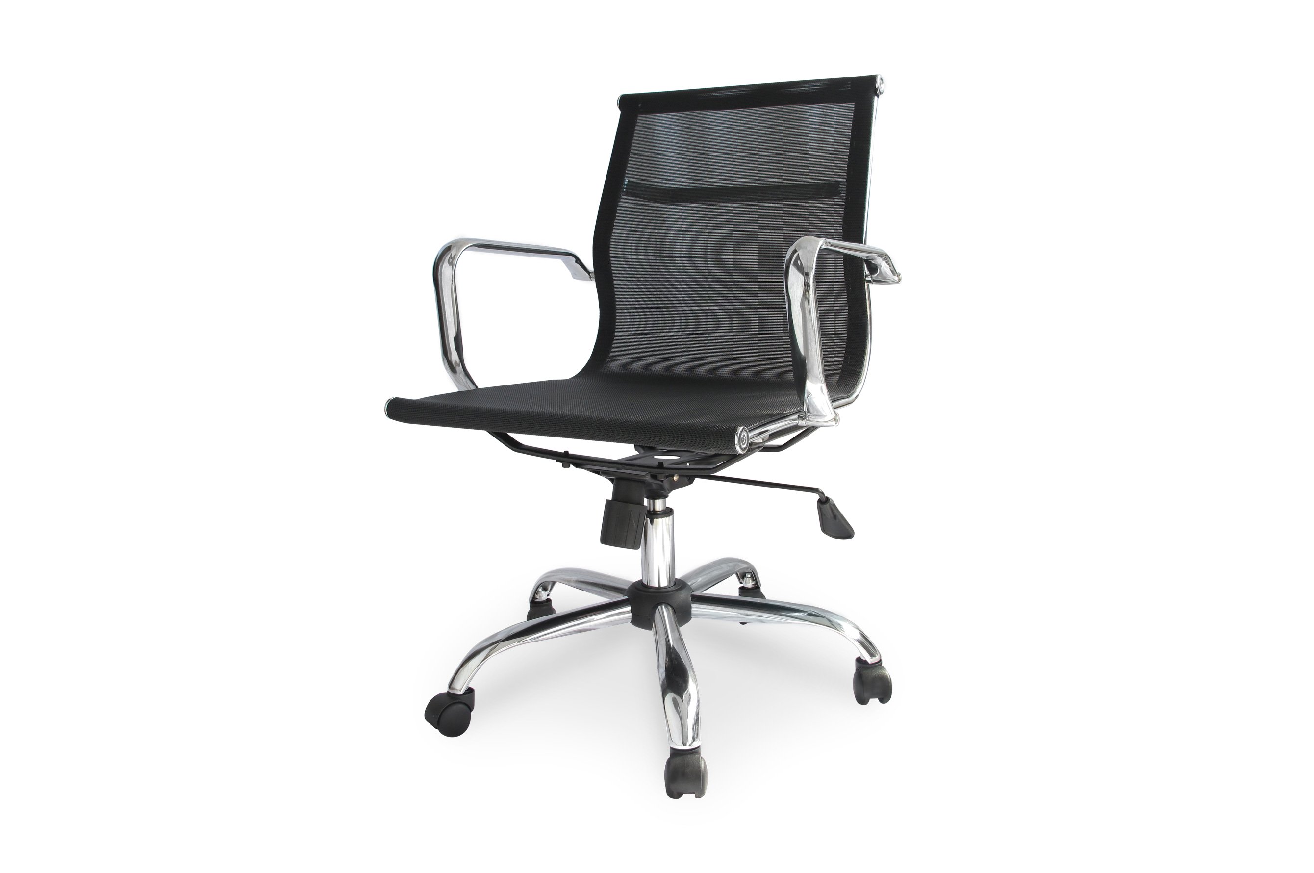 Bureau Low Back Mesh Office Chair – Black 2
