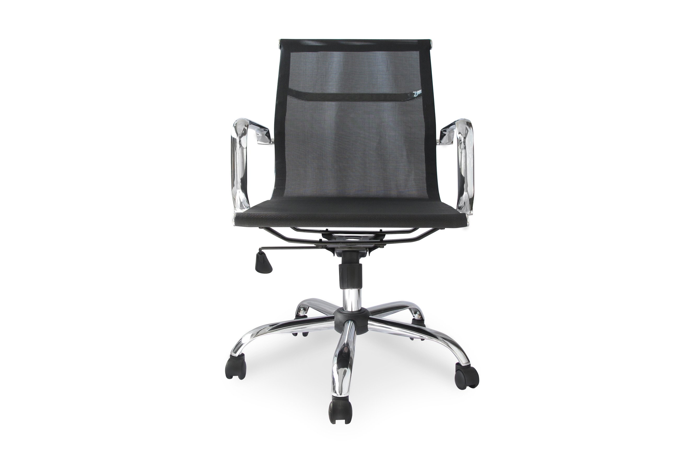 Bureau Low Back Mesh Office Chair – Black 1
