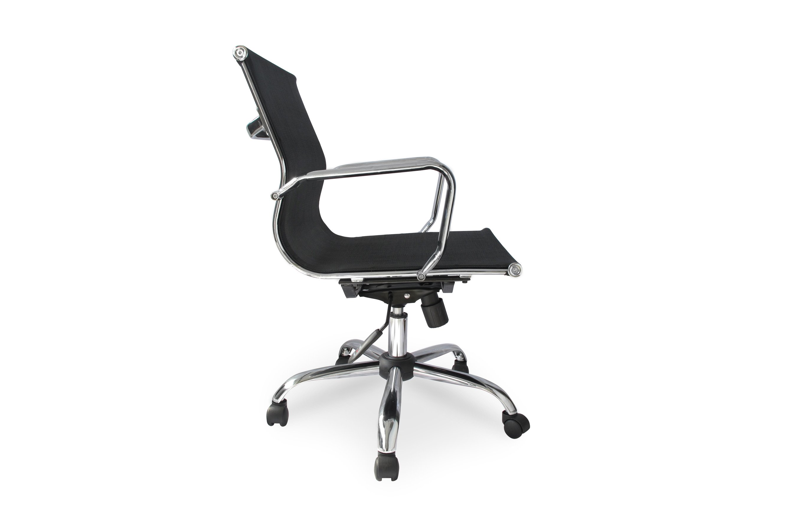 Bureau Low Back Mesh Office Chair – Black 3