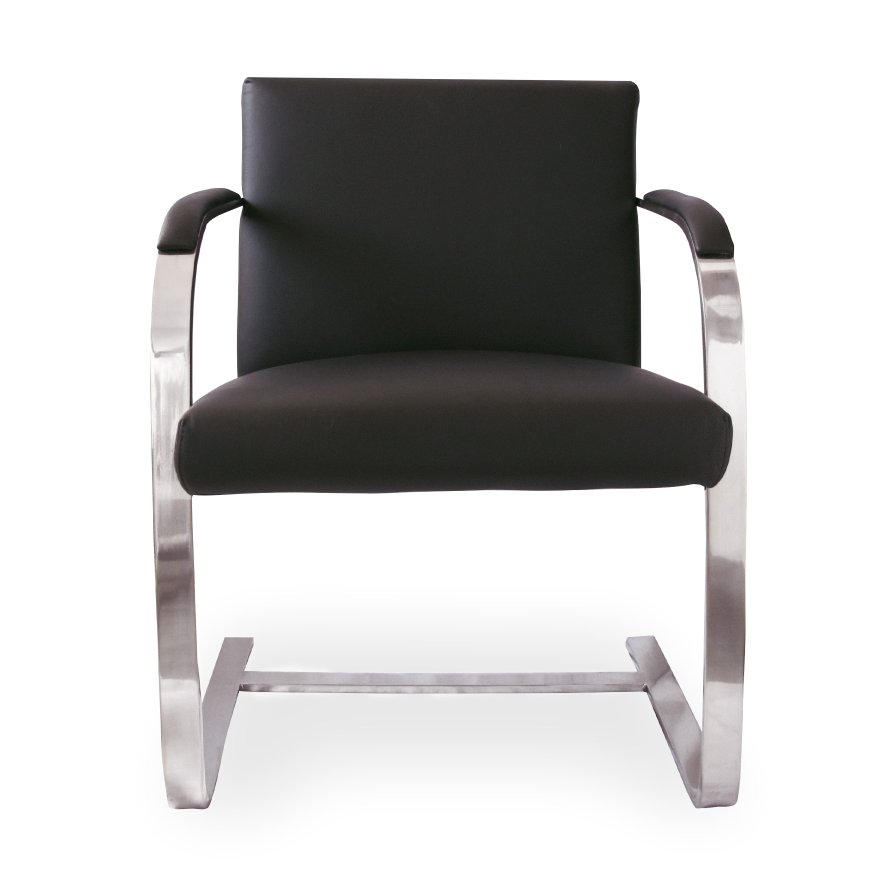 Replica Mies van der Rohe Brno Chair – Black 14