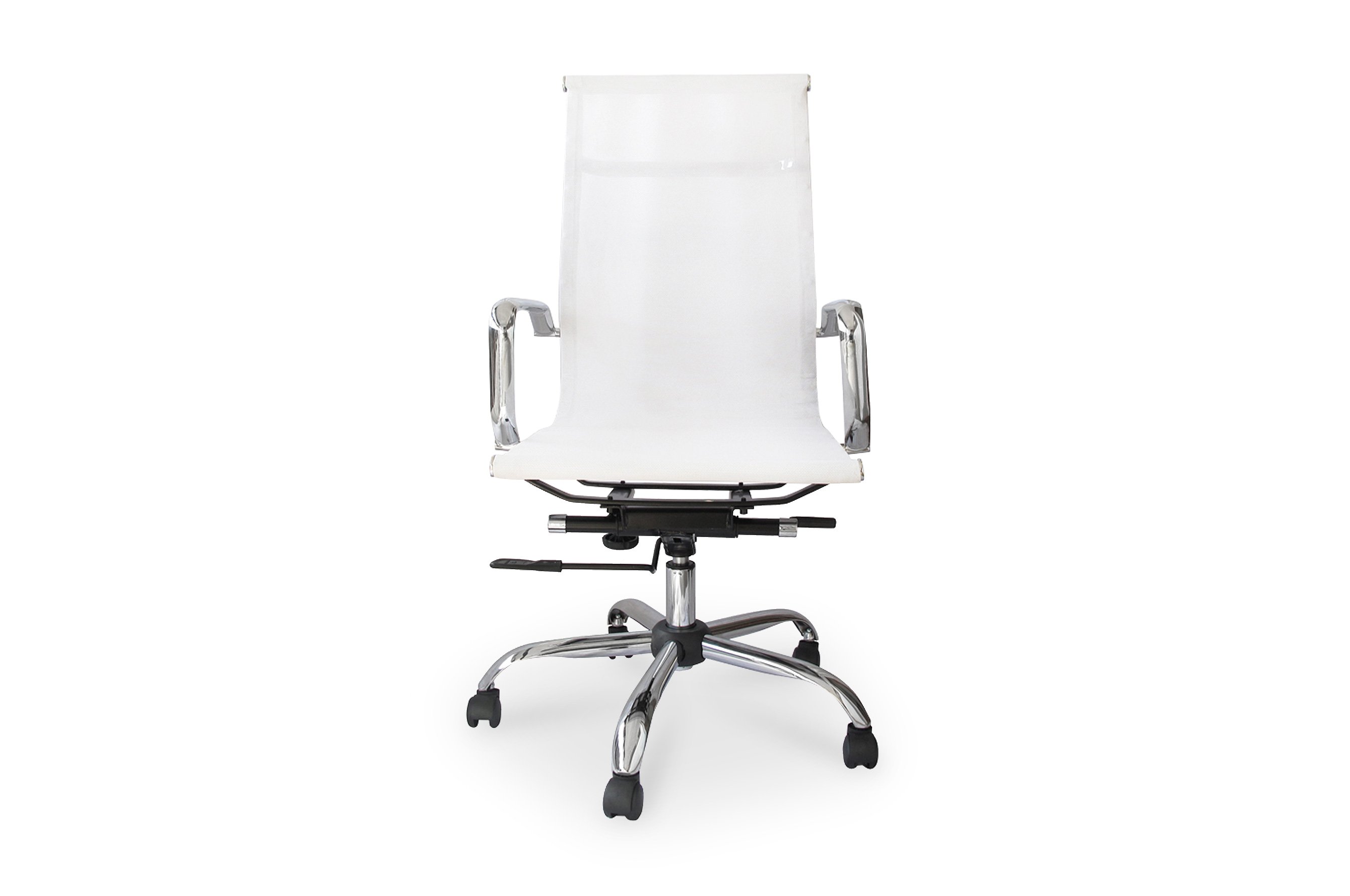 Bureau High Back Mesh Office Chair – White 1