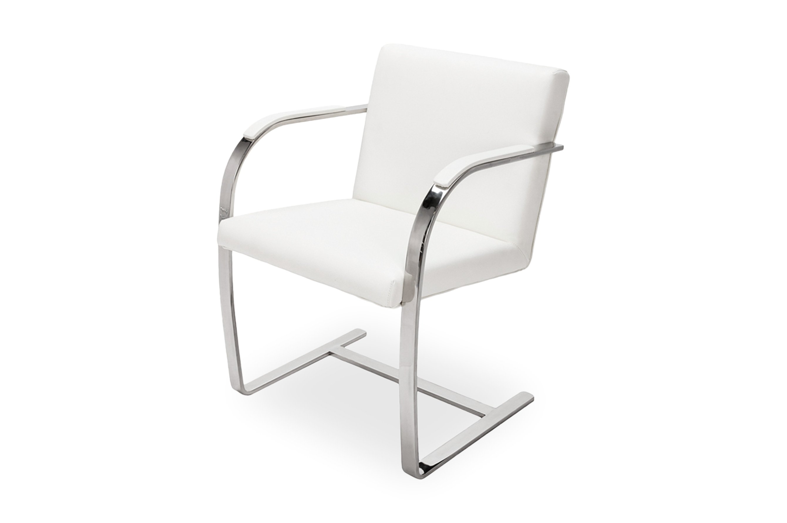 Replica Mies van der Rohe Brno Chair – White 2