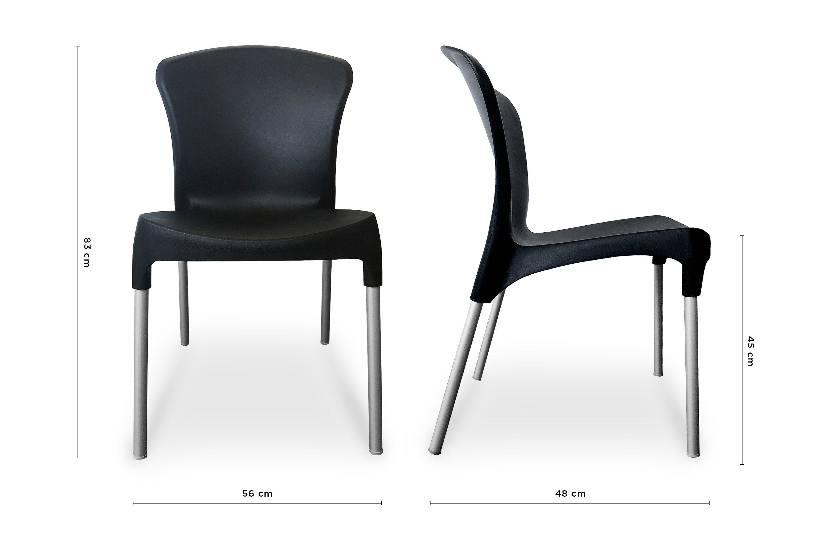 Stella Chair – Black 5