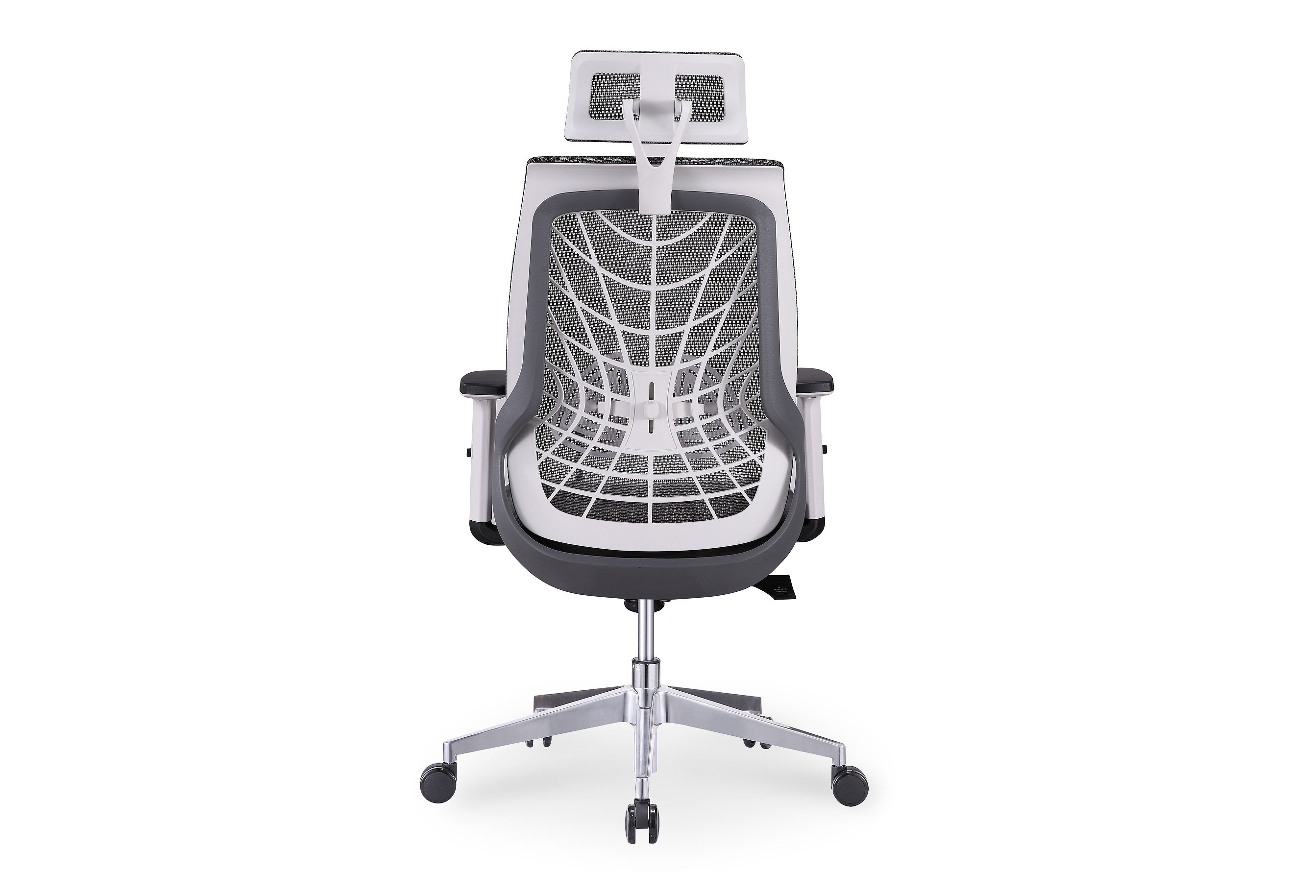 Orb Ergonomic Office Chair – Grey / White 4