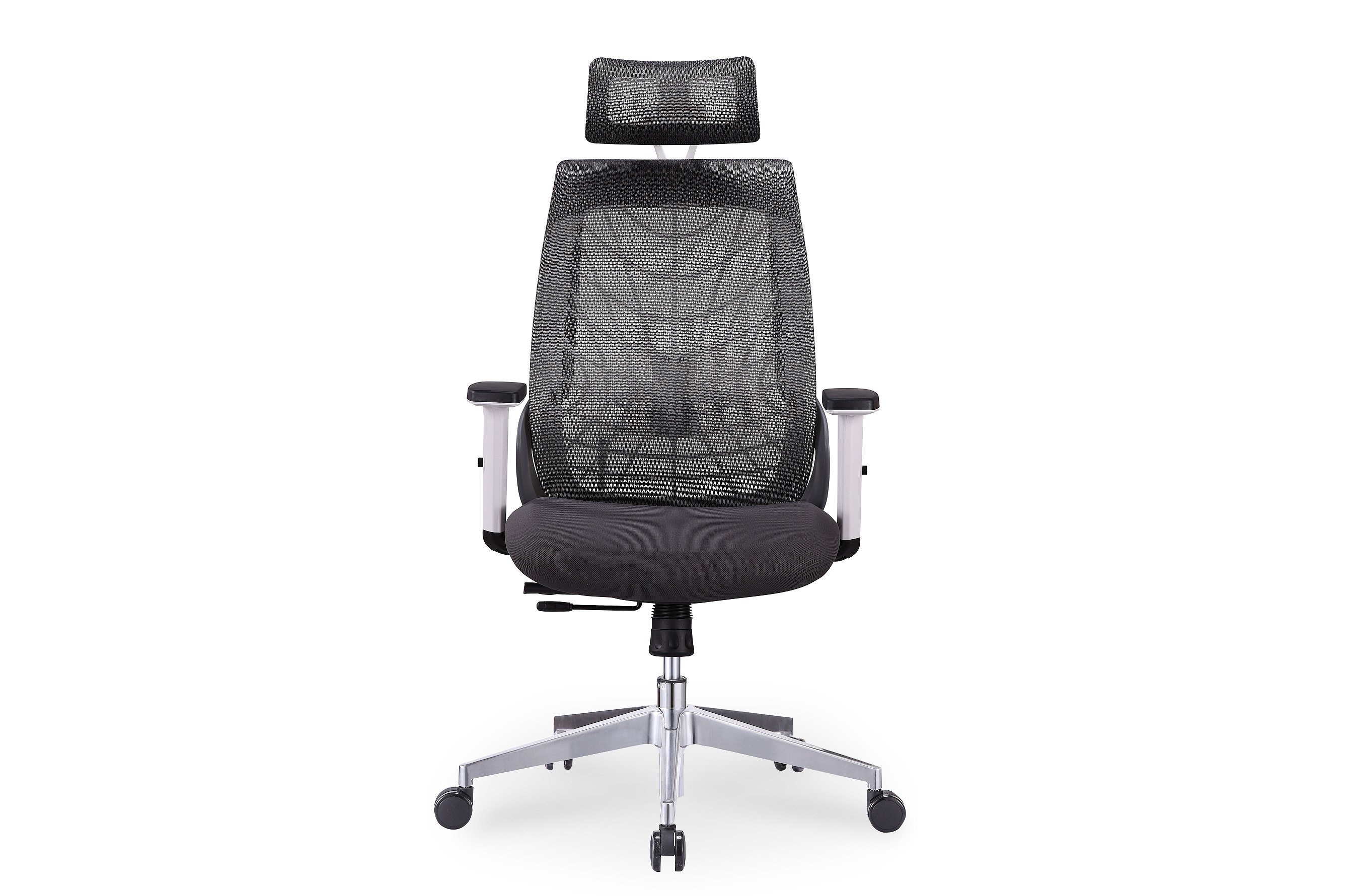 Orb Ergonomic Office Chair – Grey / White 1