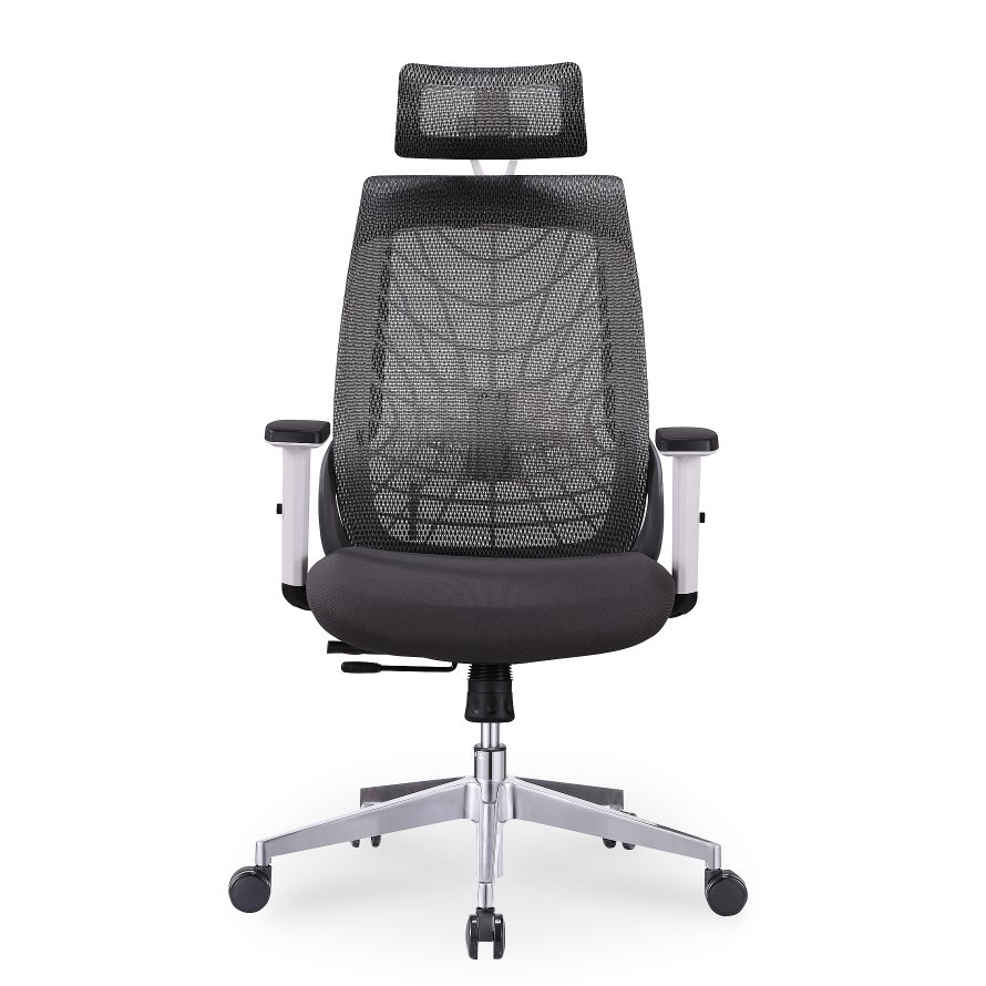 Orb Ergonomic Office Chair – Grey / White 15