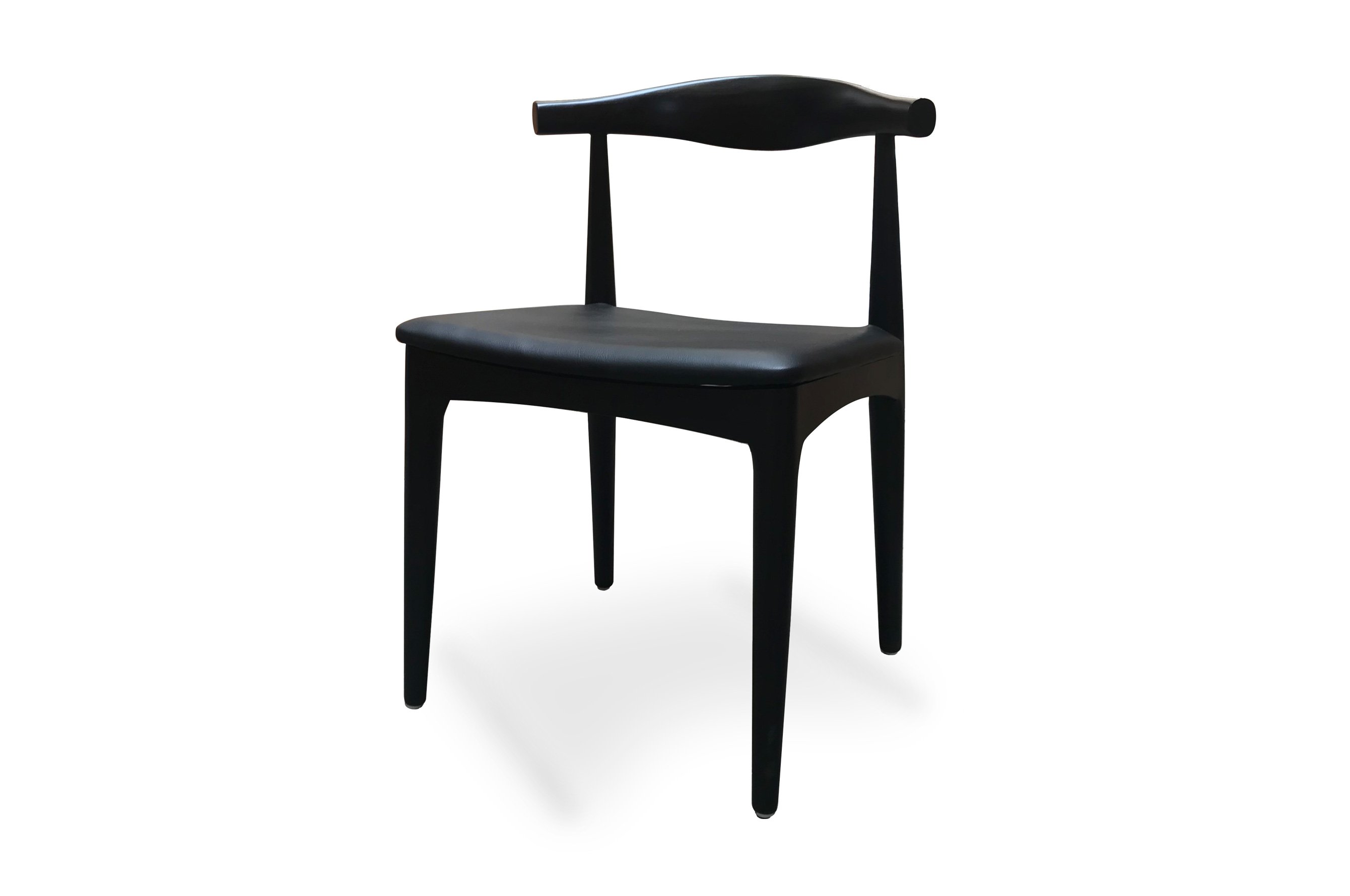 Nordic Elbow Chair – Black 2