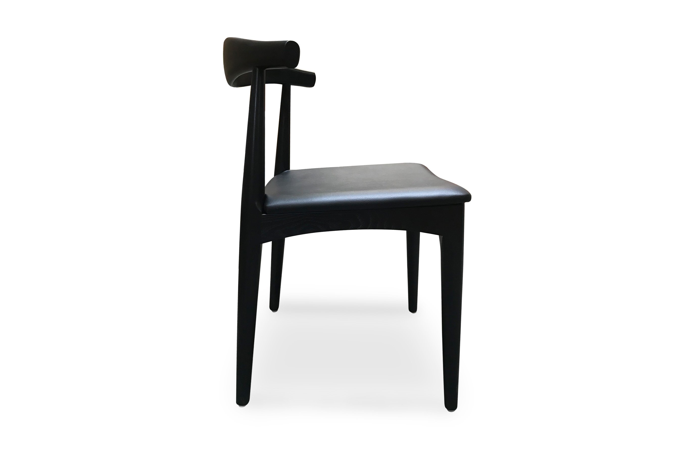 Nordic Elbow Chair – Black 3