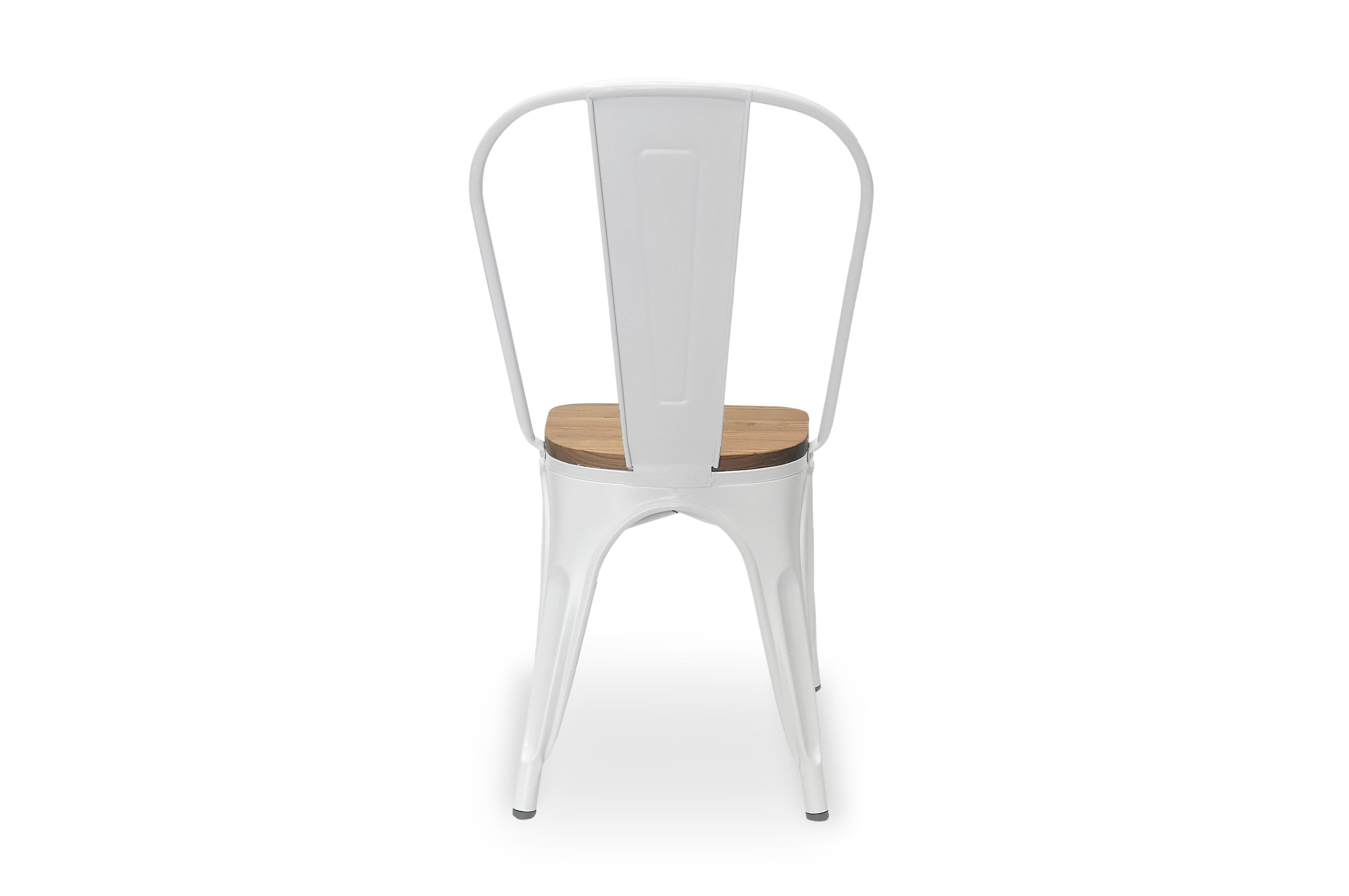Amelie Chair – Matt White / Natural Elm Wood 4