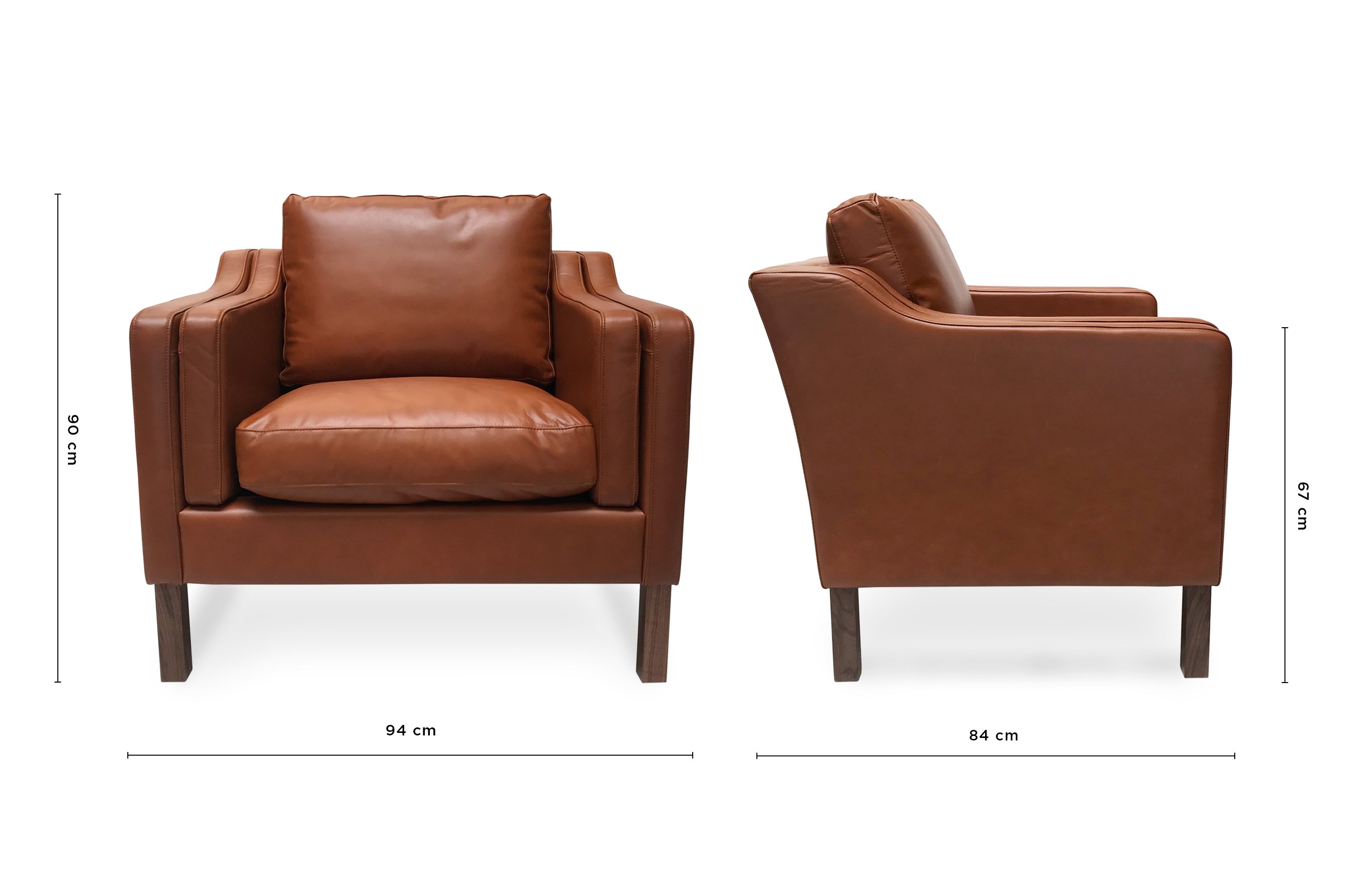 Replica Borge Mogensen Armchair – Tan 5